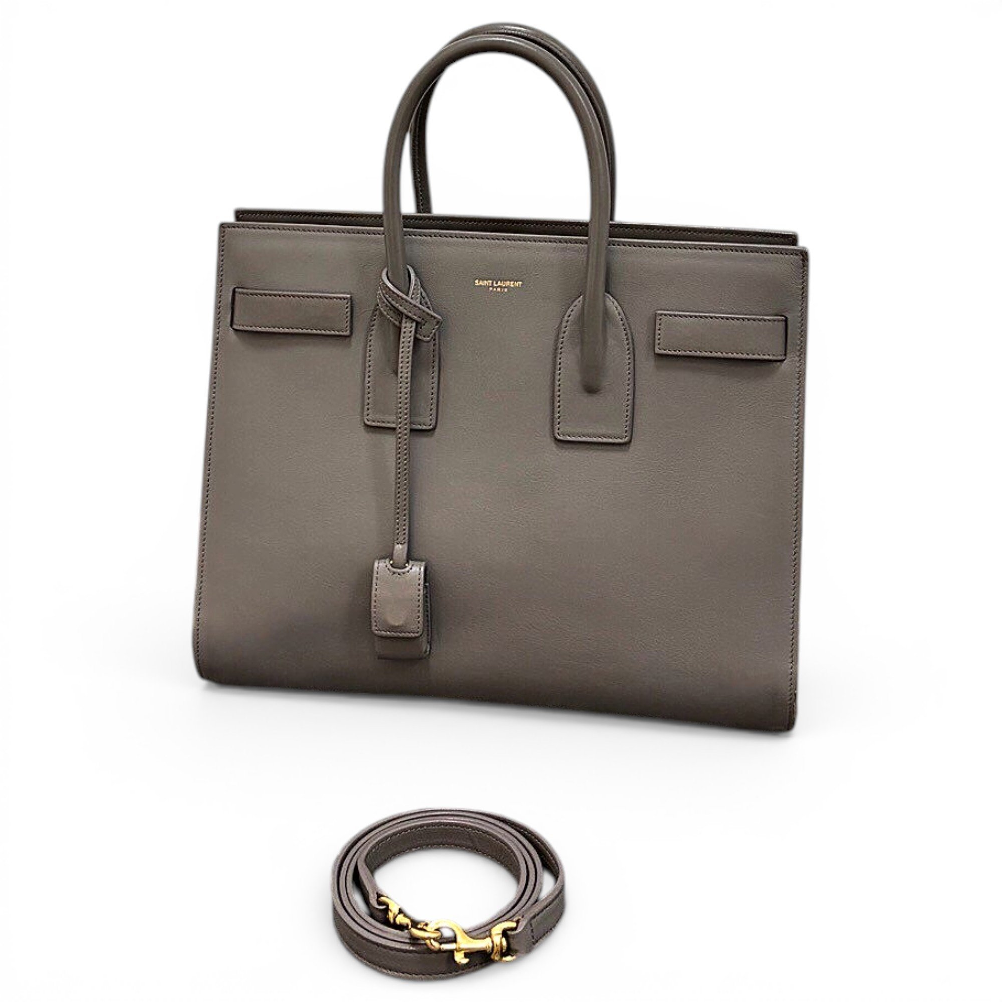 Leather handbag