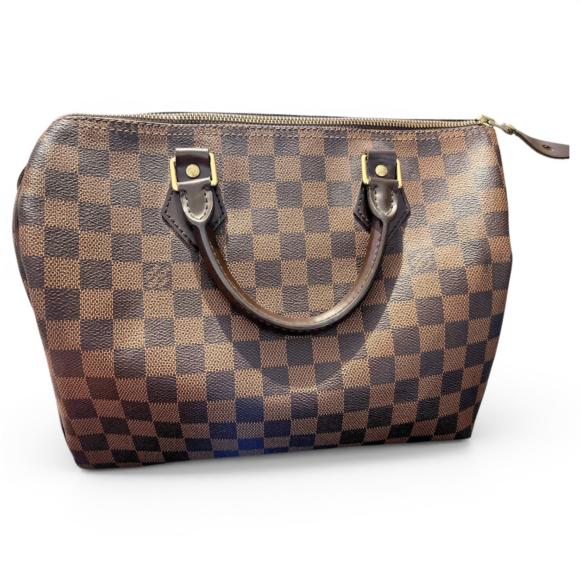 Speedy leather handbag