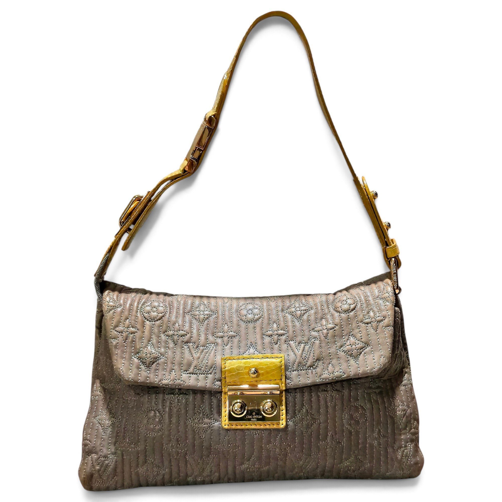 Motard leather handbag