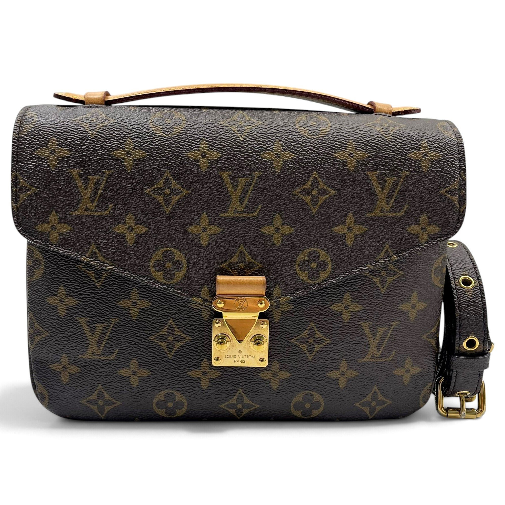 Metis leather handbag