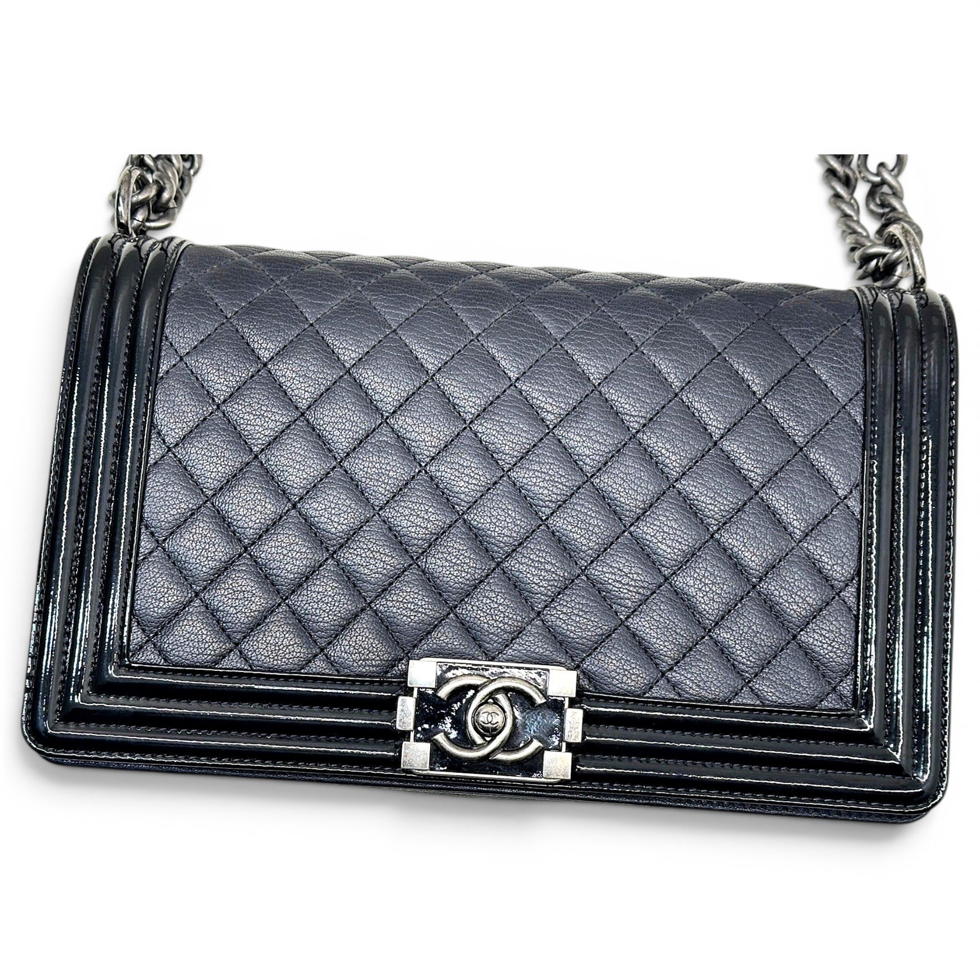 Boy leather handbag