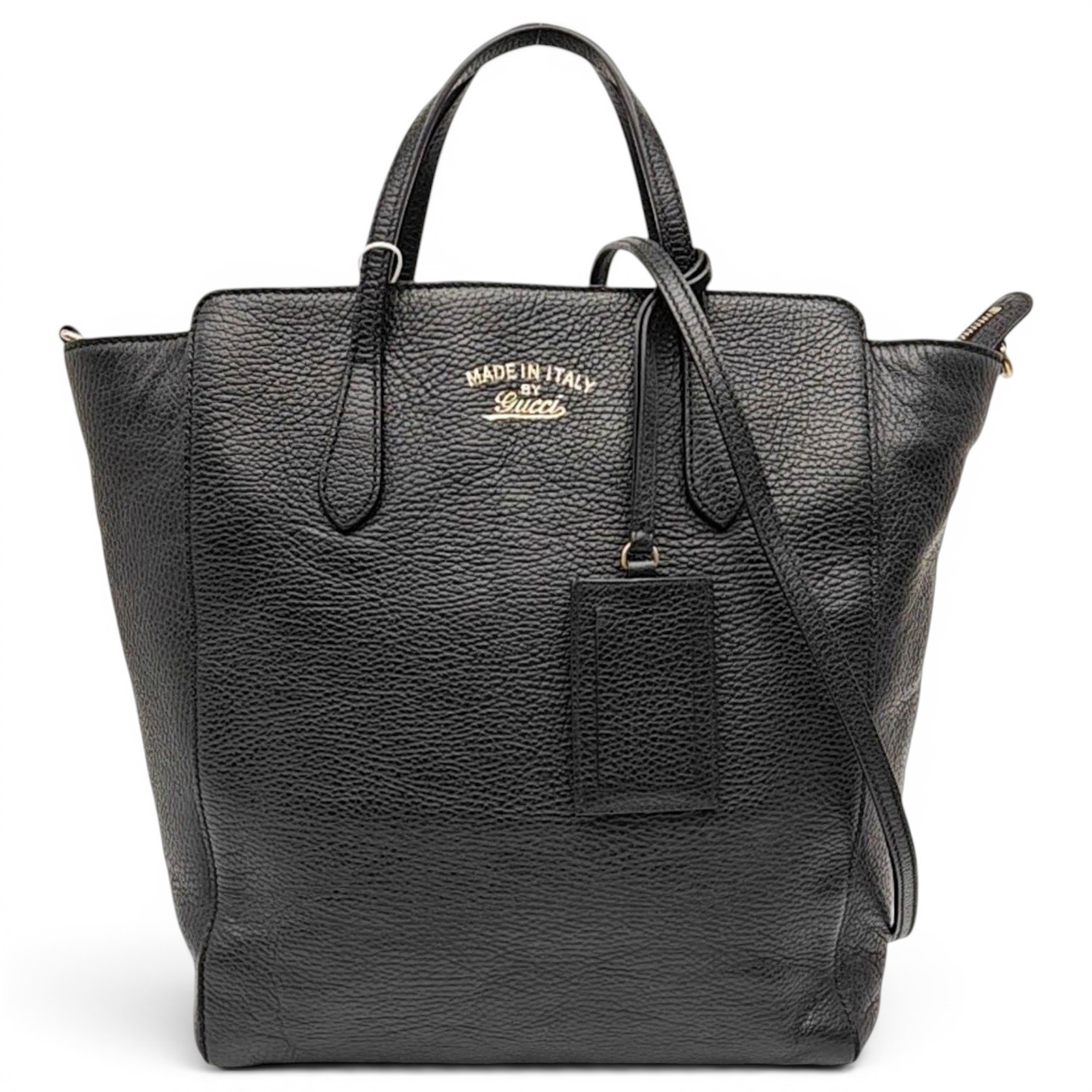 Swing leather handbag