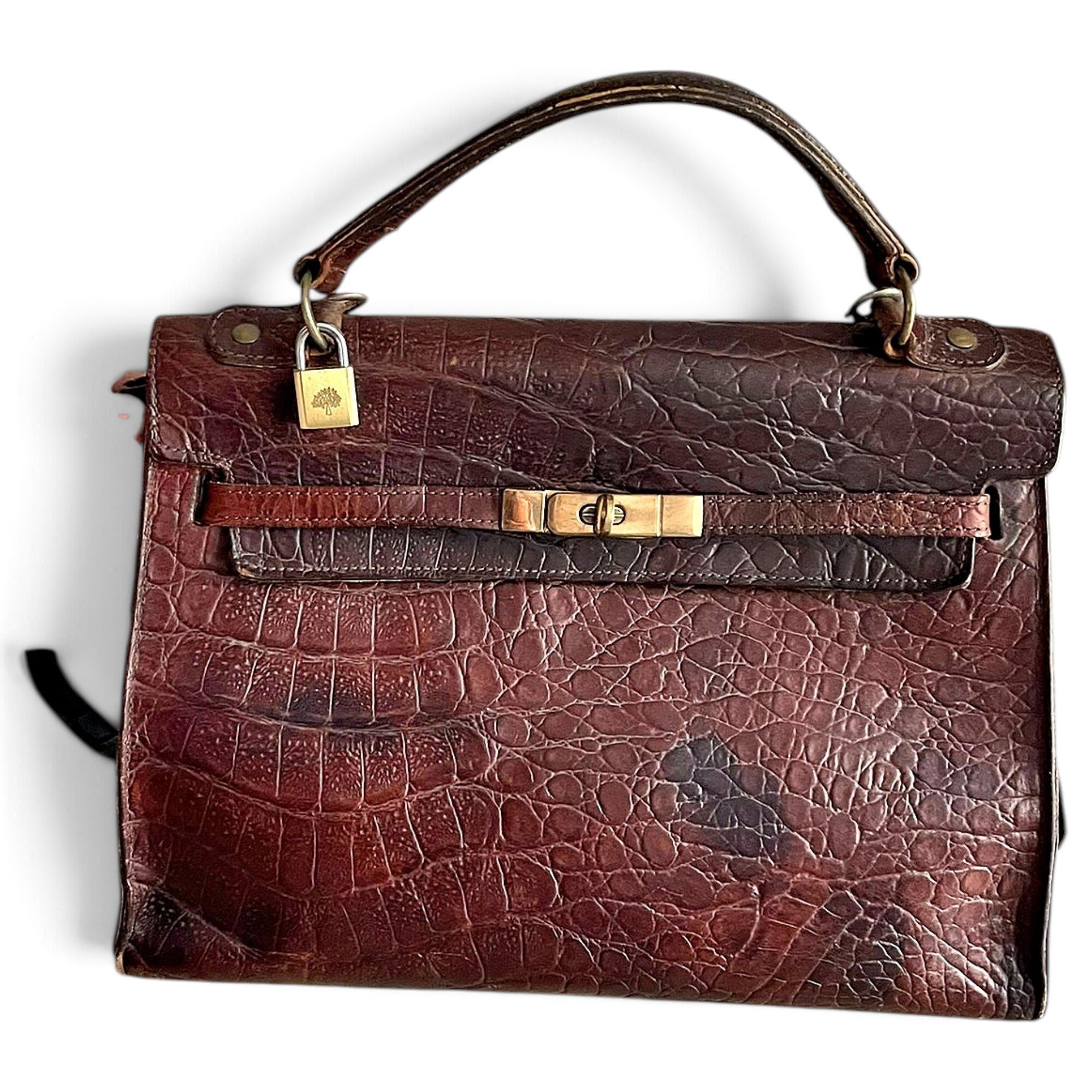 Leather crossbody bag