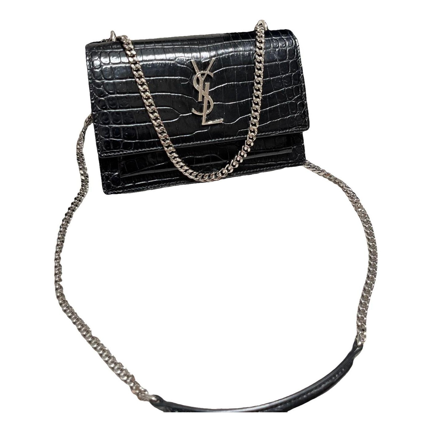 Sunset leather handbag