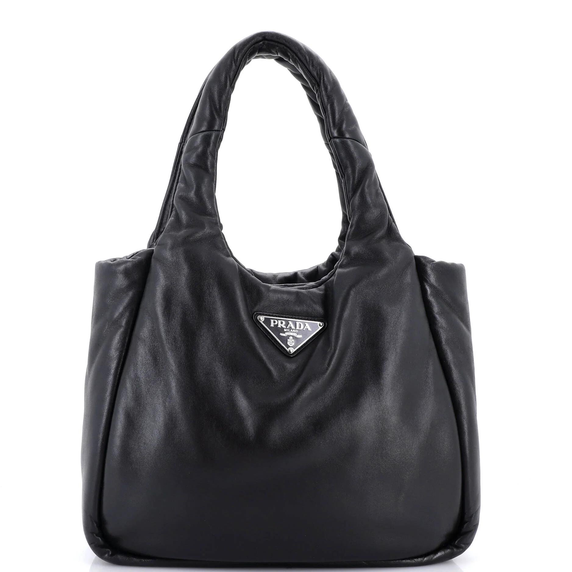 Leather tote