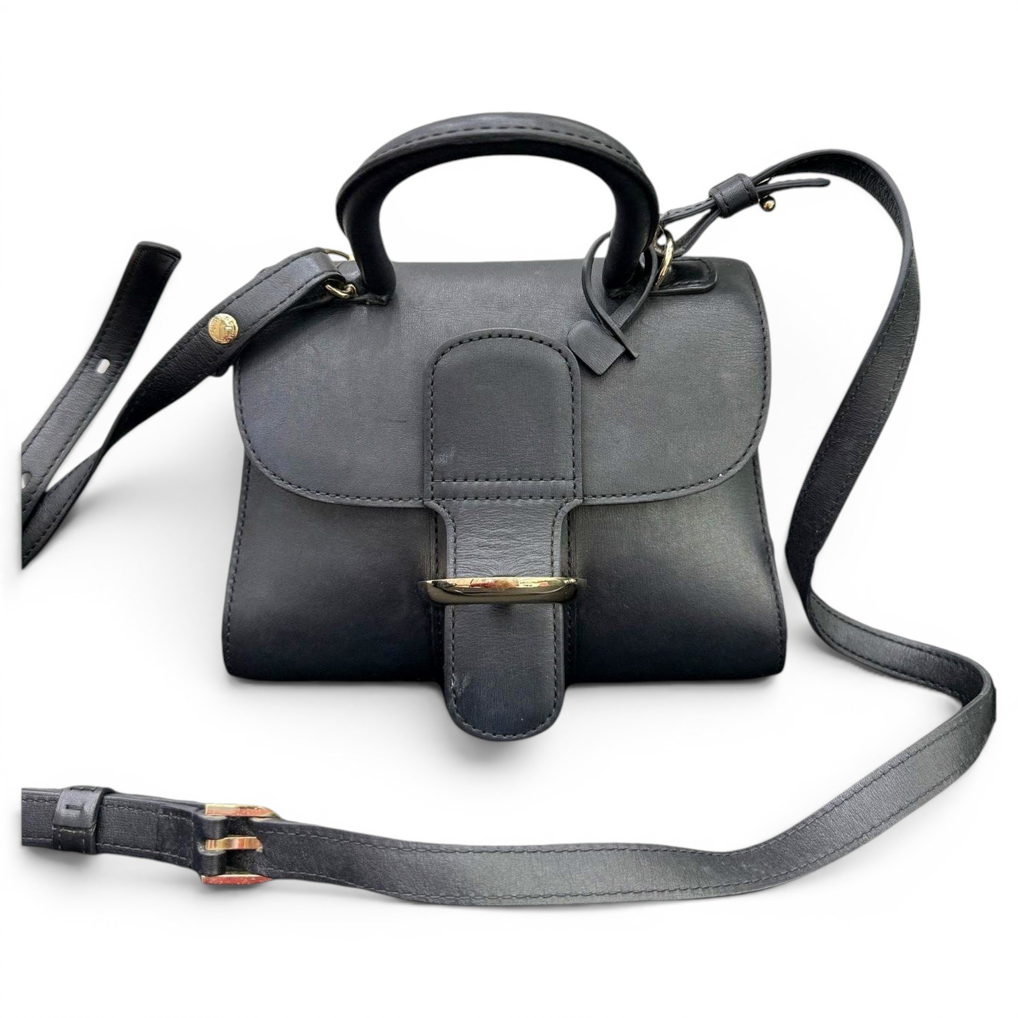 Brillant leather handbag