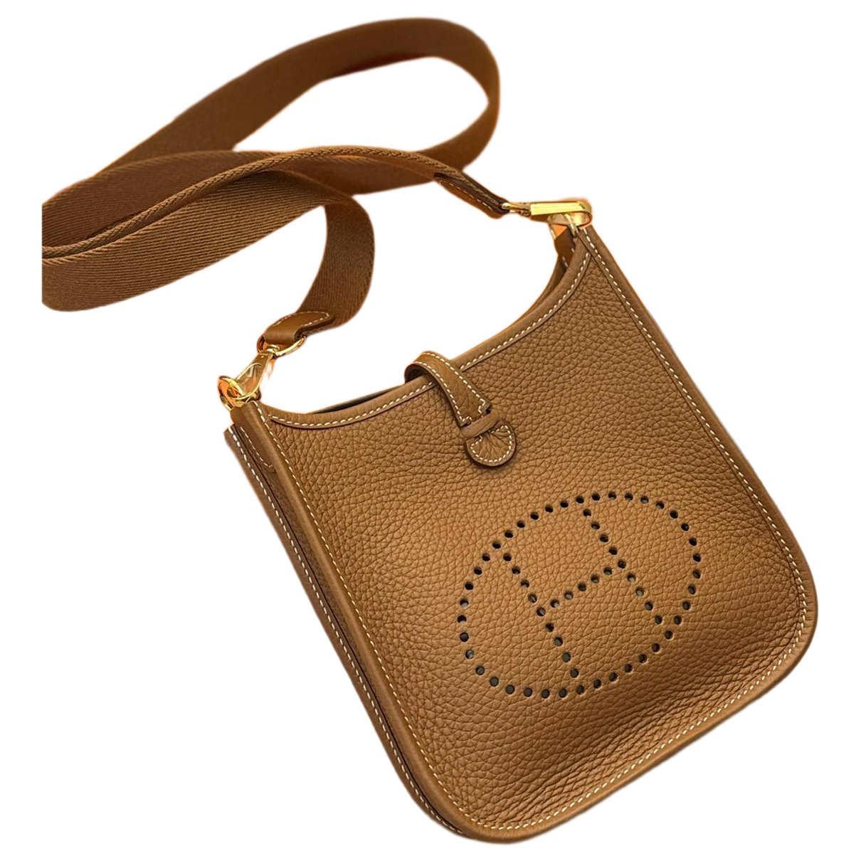 Evelyne leather crossbody bag