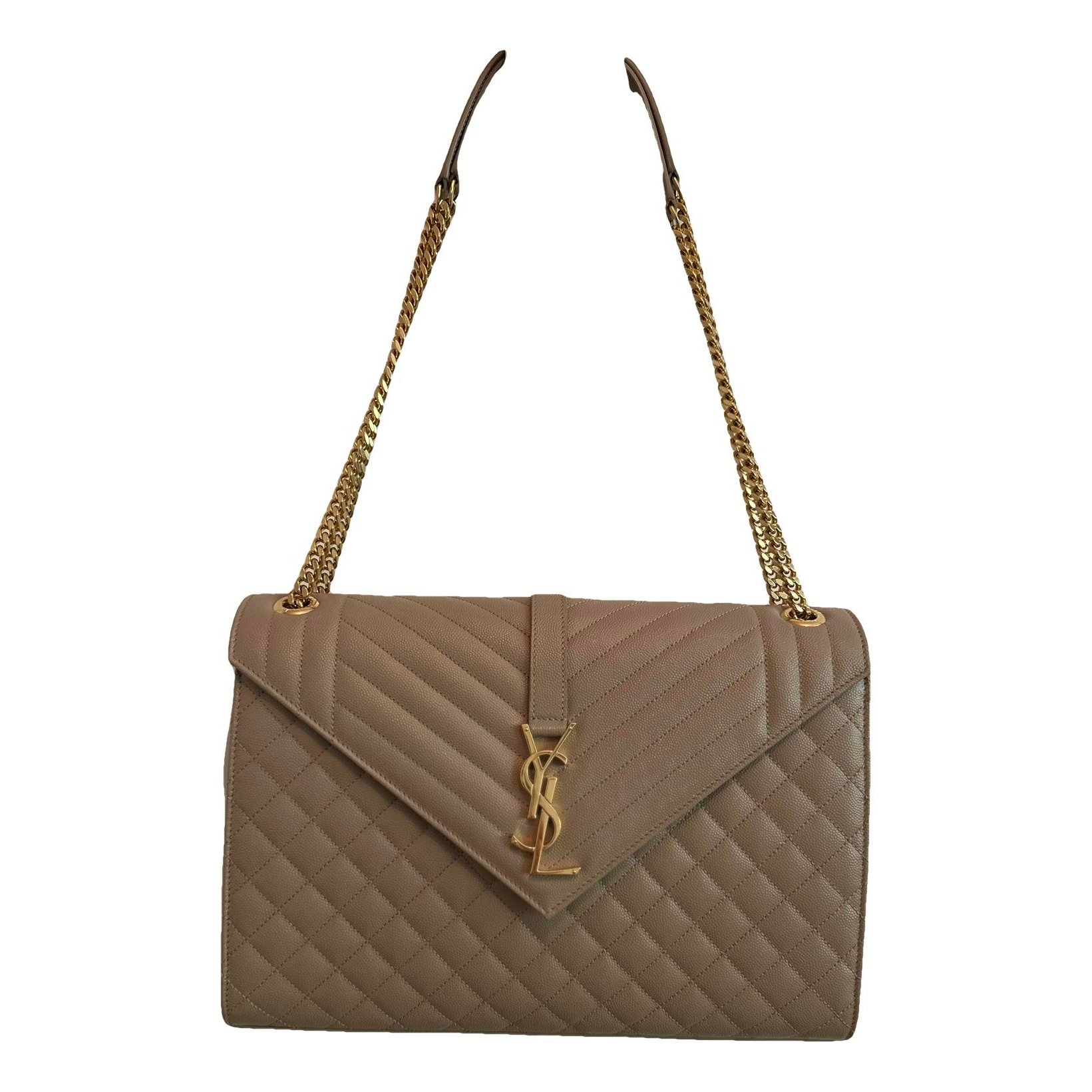 Envelope leather crossbody bag