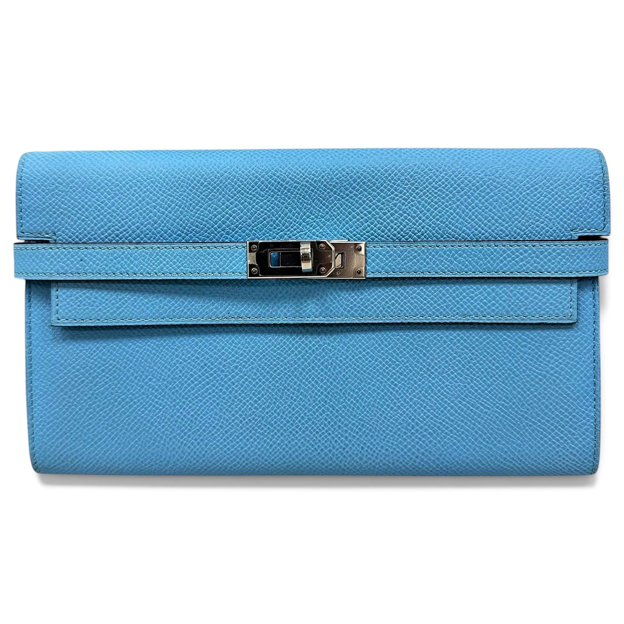 Kelly to go leather clutch bag
