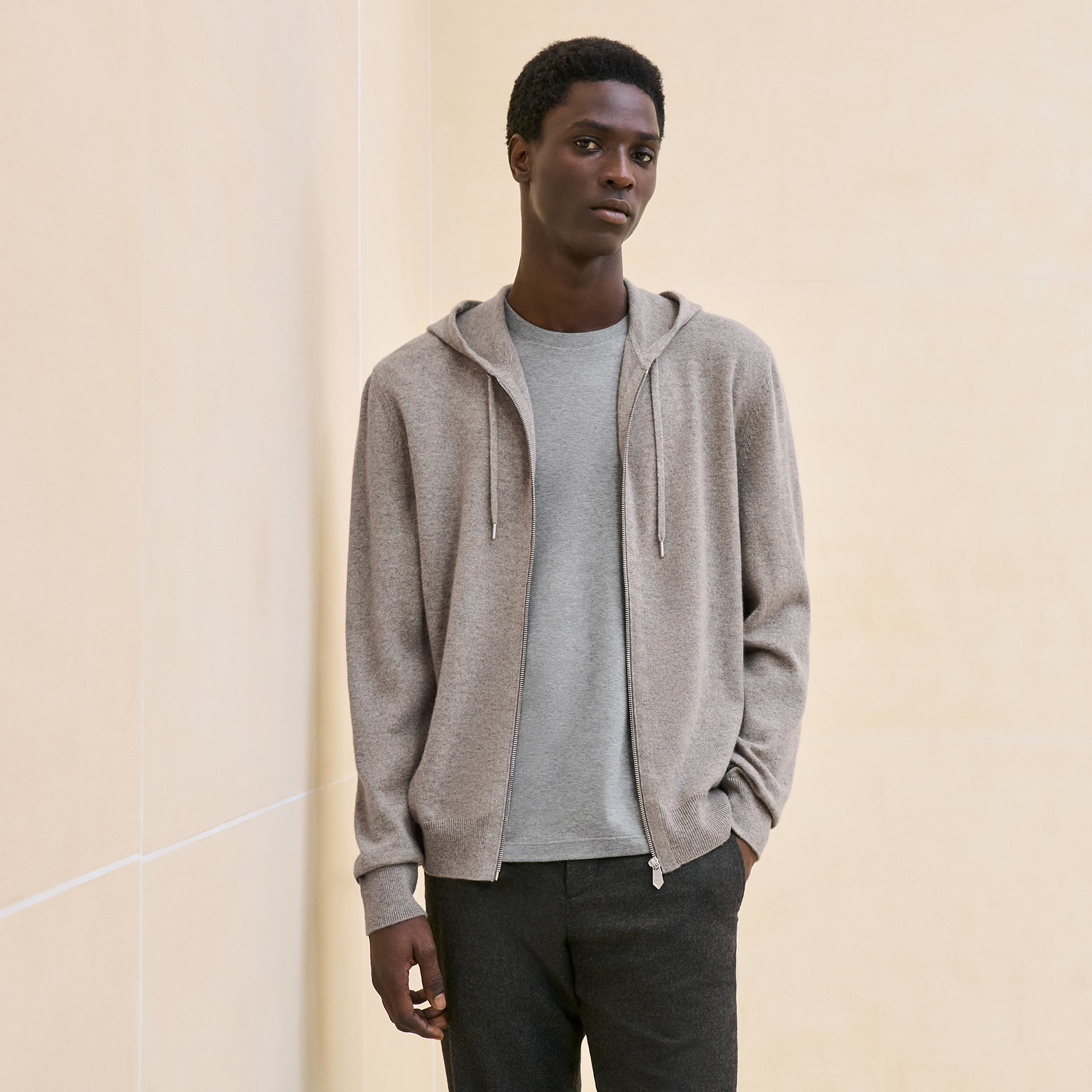 Blouson à capuche « maillon Chaîne d'Ancre »