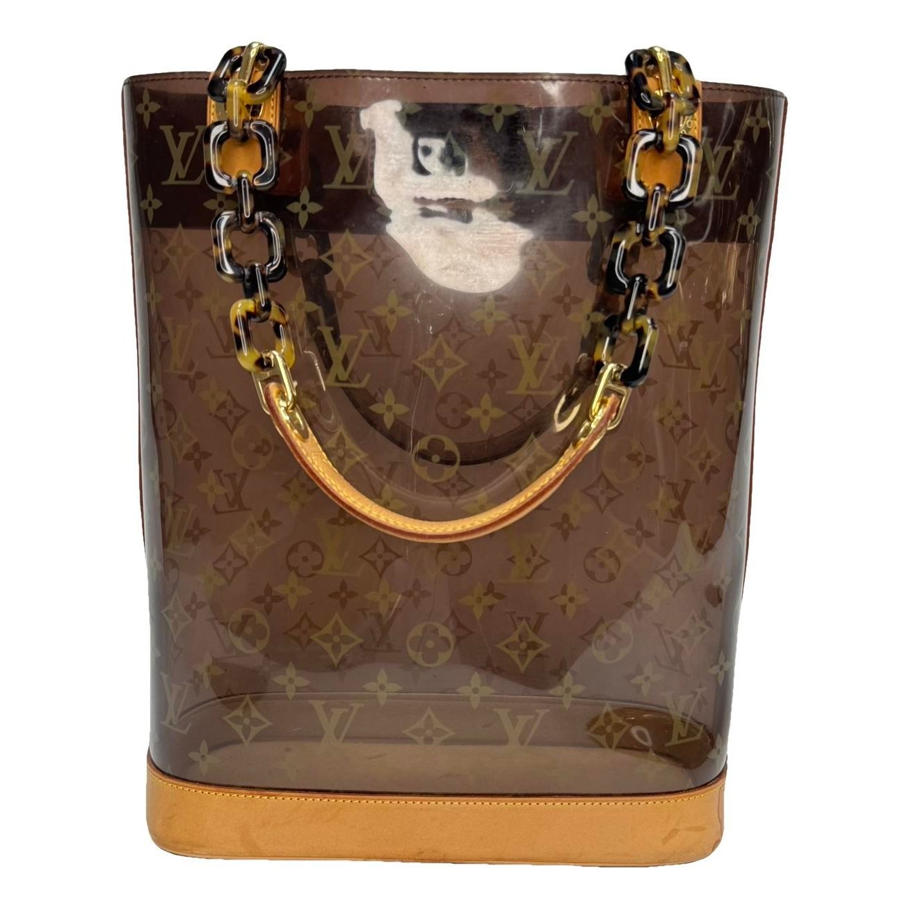 Ambre vinyl handbag