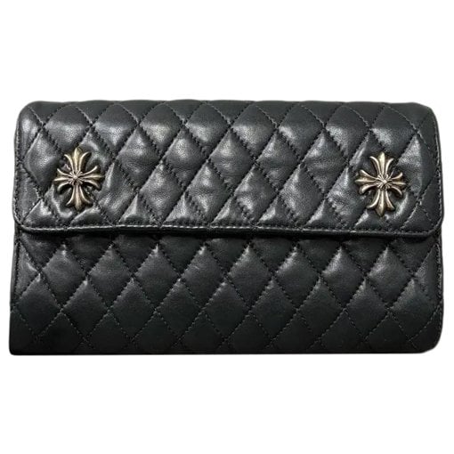 Chrome Hearts Leather clutch bag
