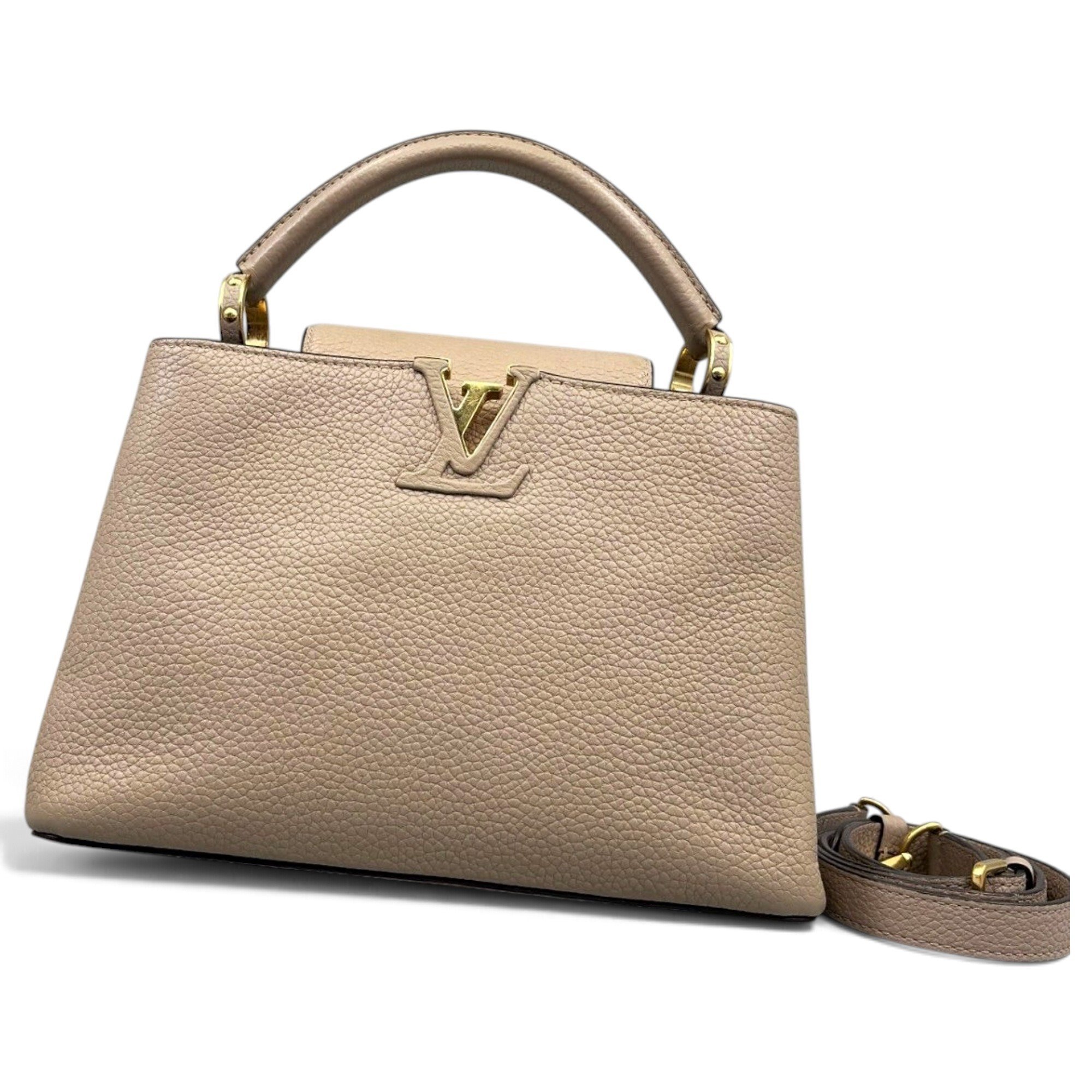Capucines leather handbag