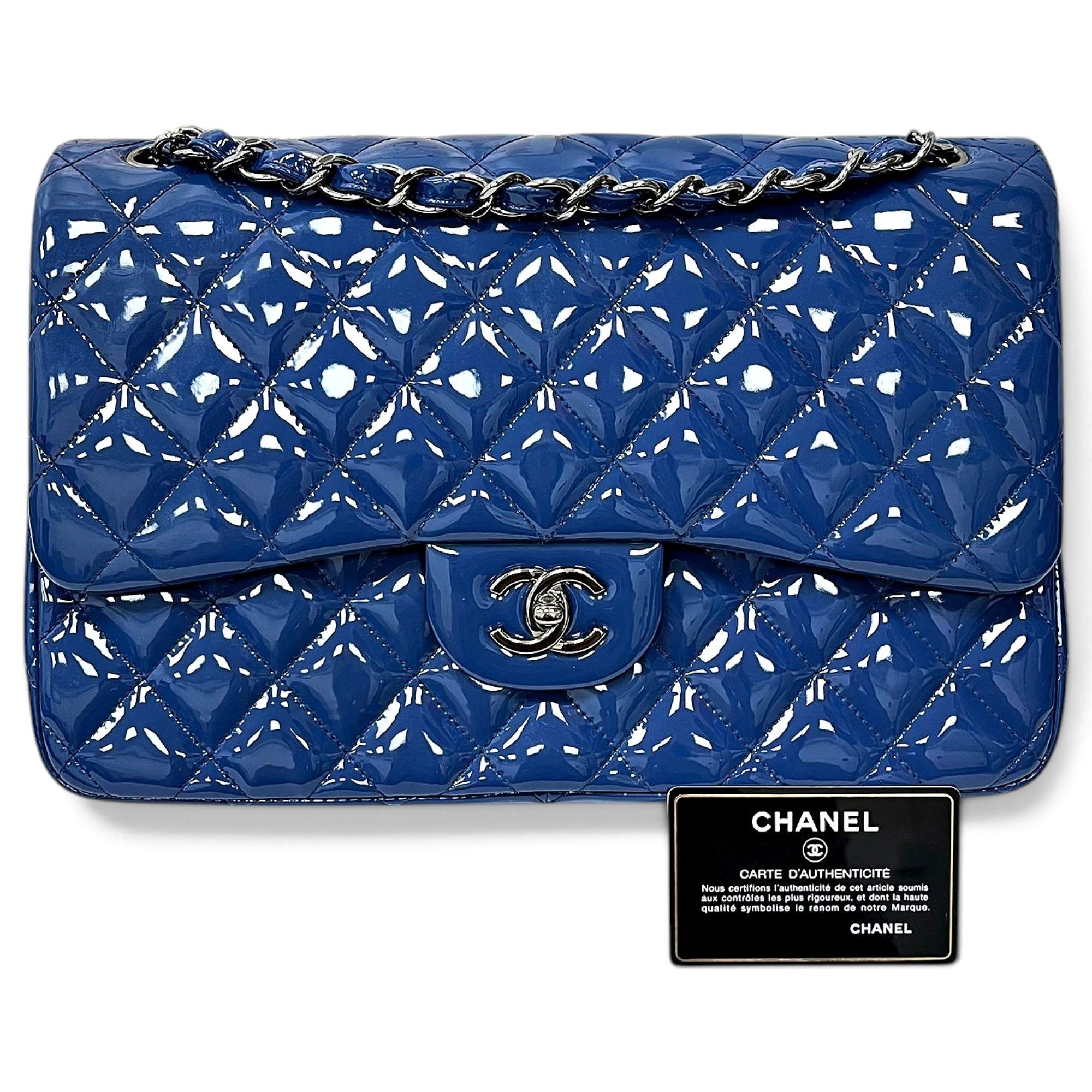 Timeless/Classique patent leather handbag