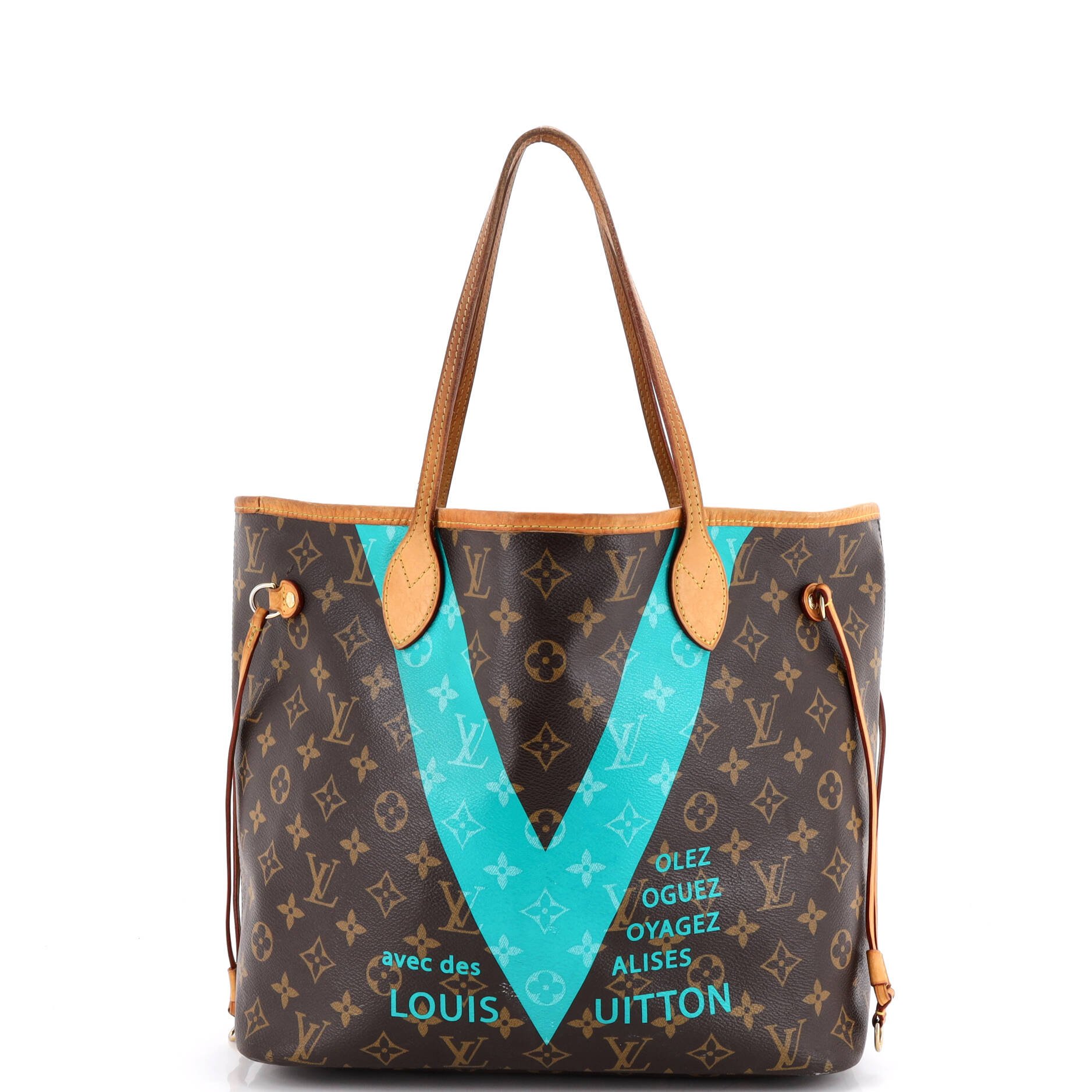Neverfull NM Tote Limited Edition V Monogram Canvas MM
