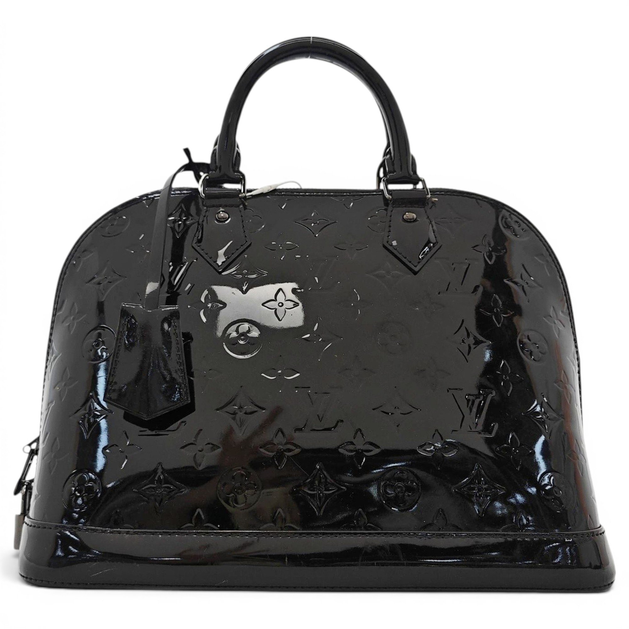 Alma patent leather handbag