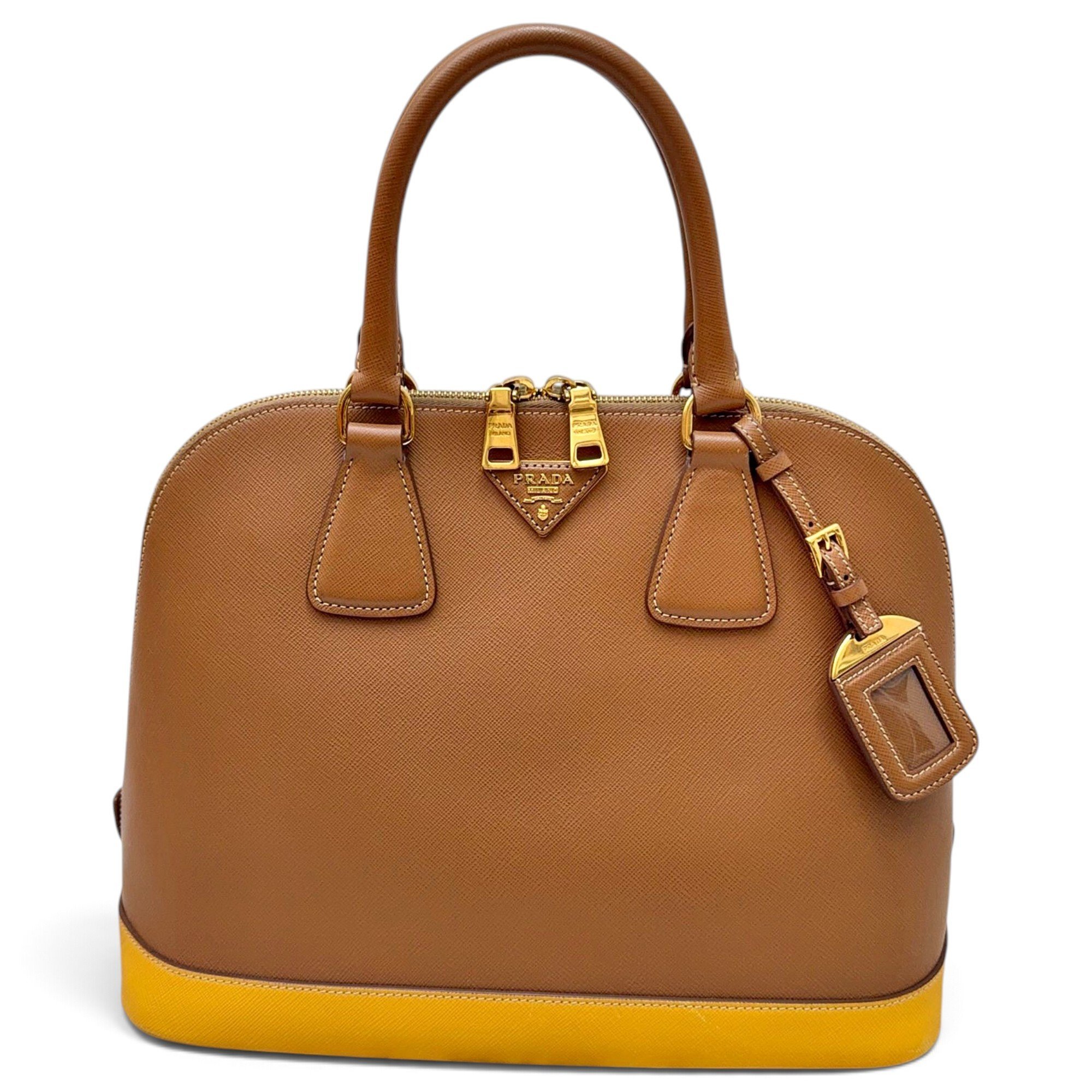 Prada Promenade leather handbag