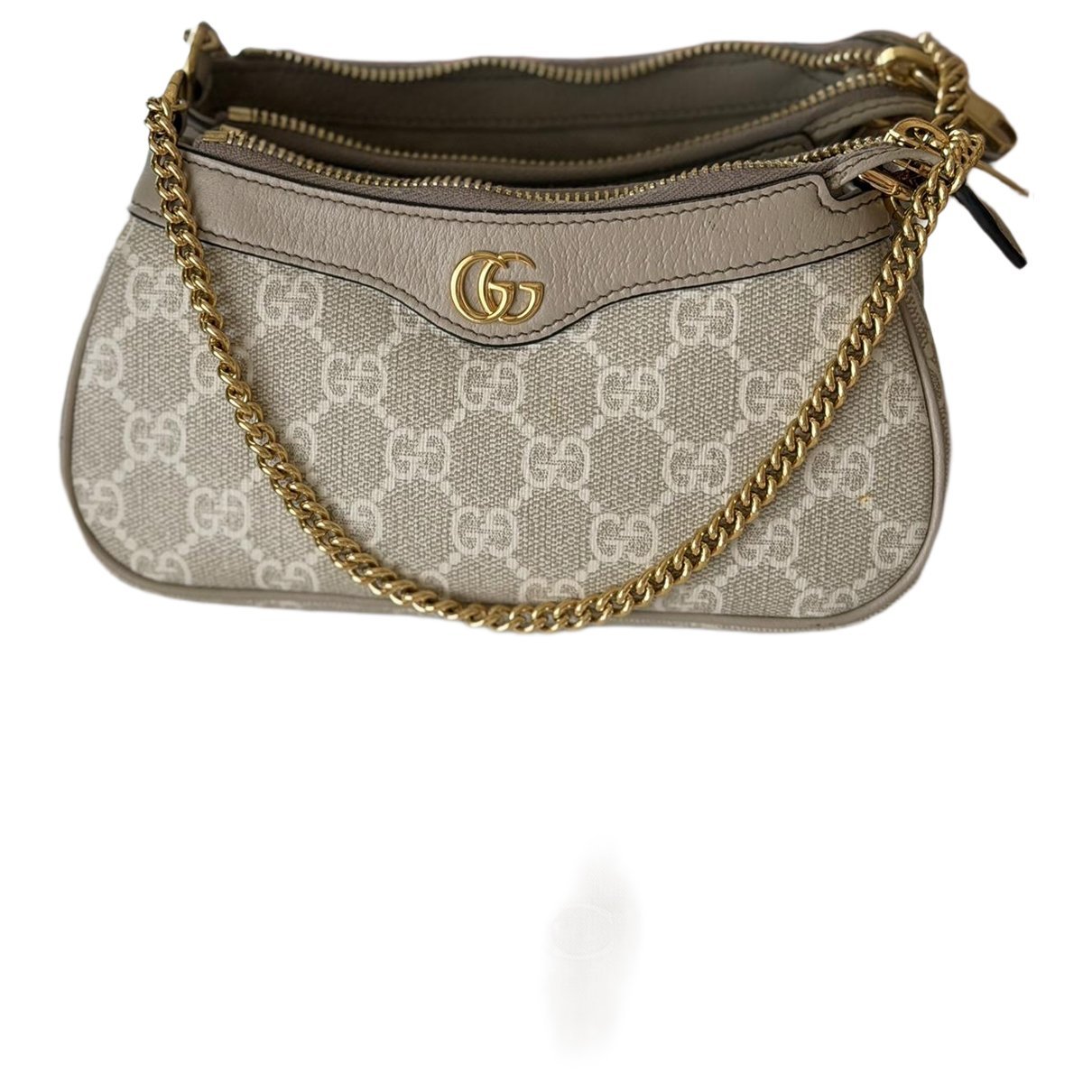 Ophidia leather clutch bag
