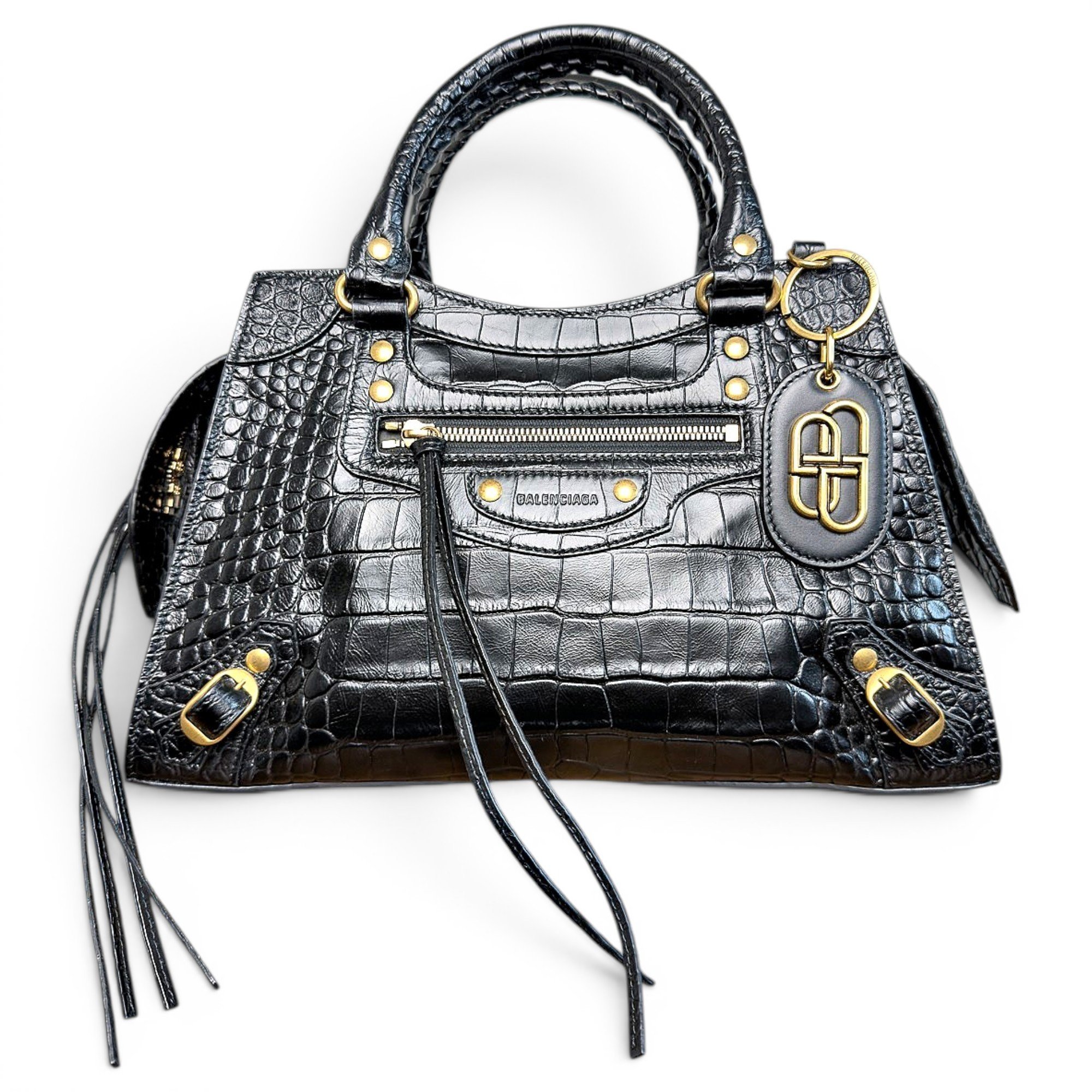 Leather handbag