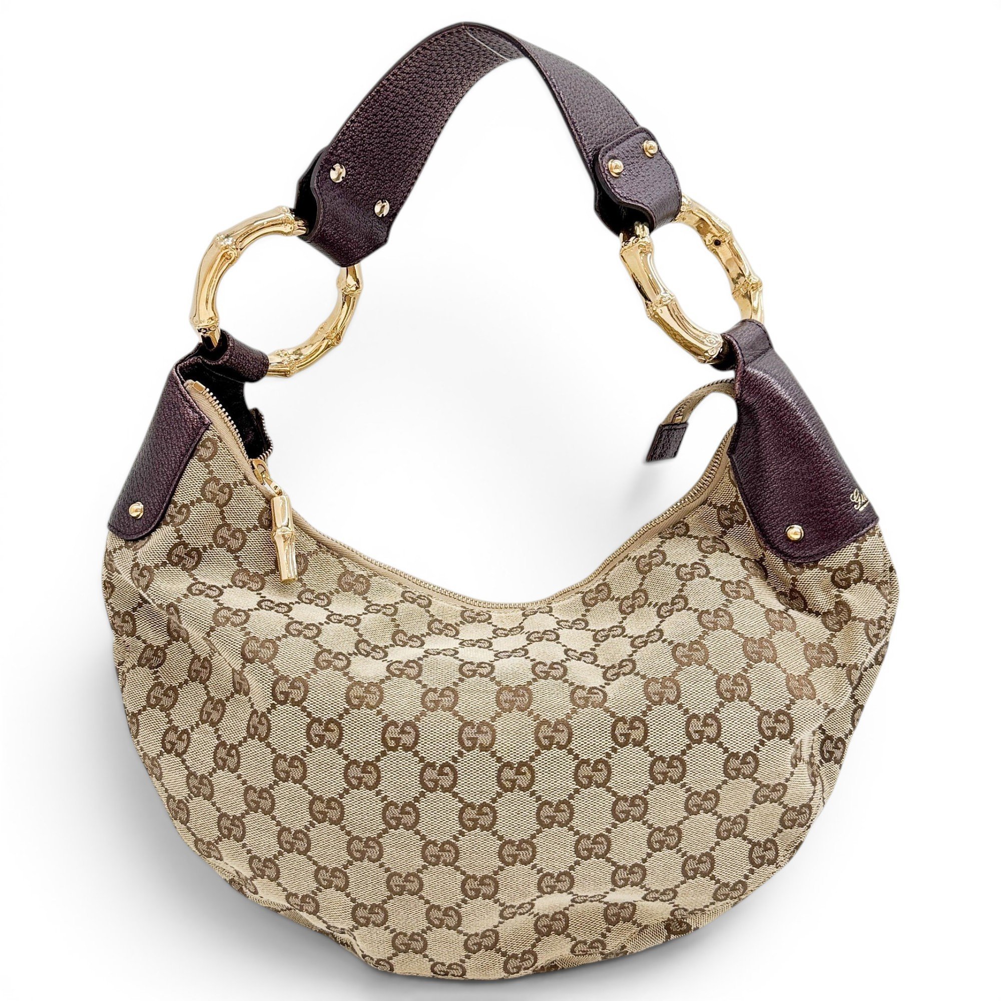 Bamboo Ring cloth handbag