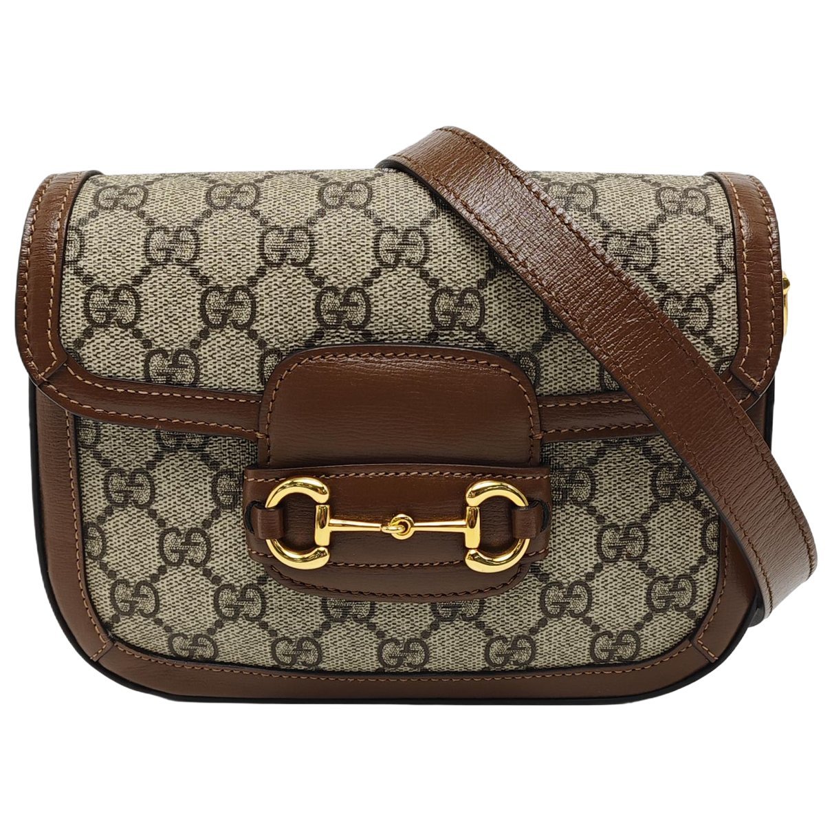 Handle Horsebit 1955 leather mini bag