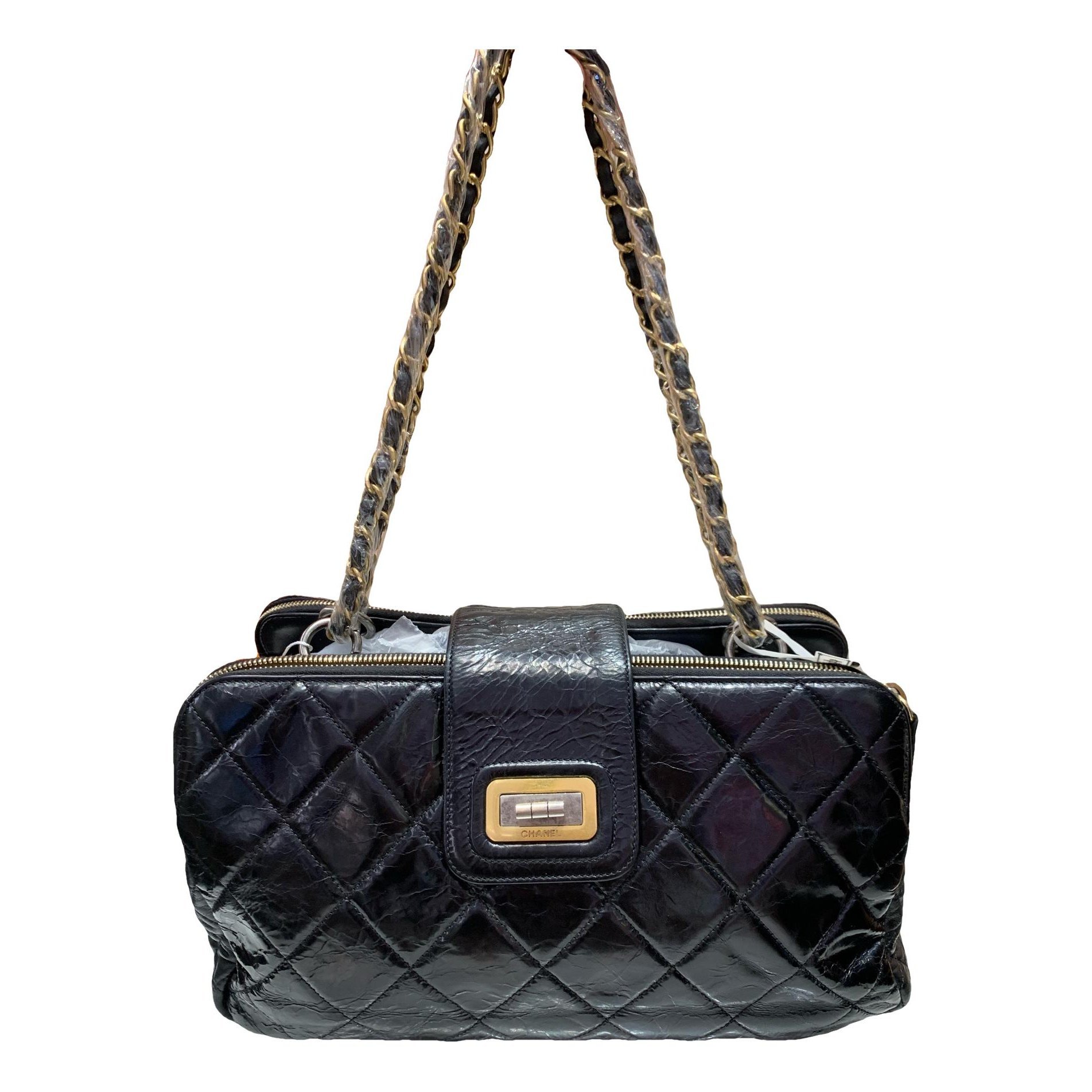 Leather tote
