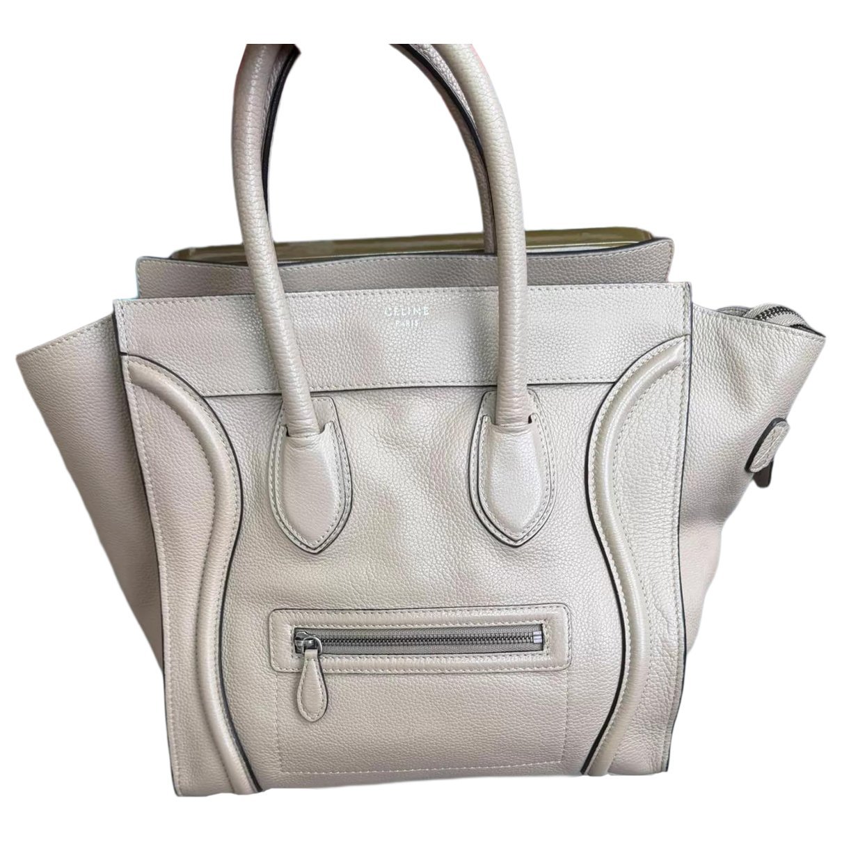 Luggage leather handbag