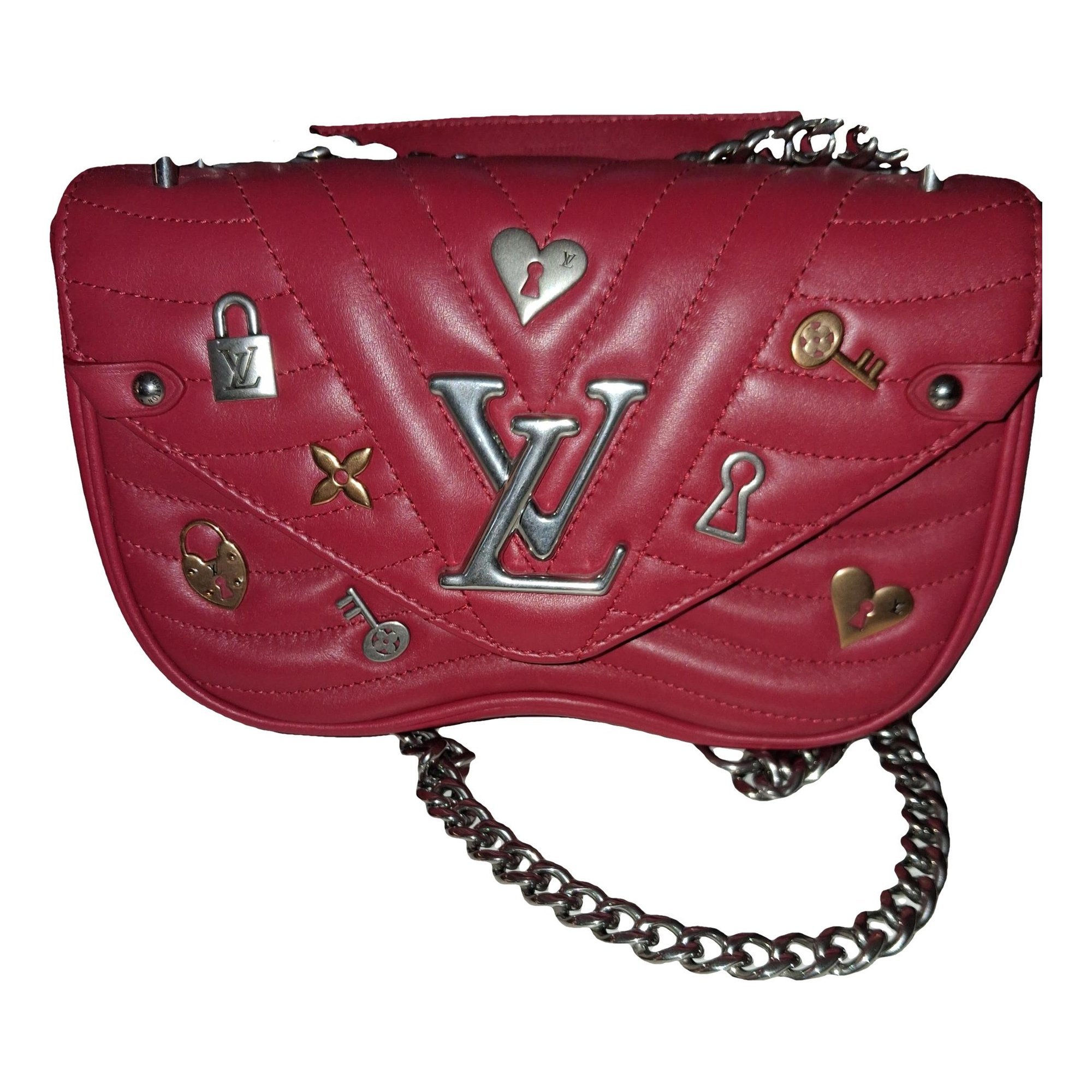 New Wave leather handbag