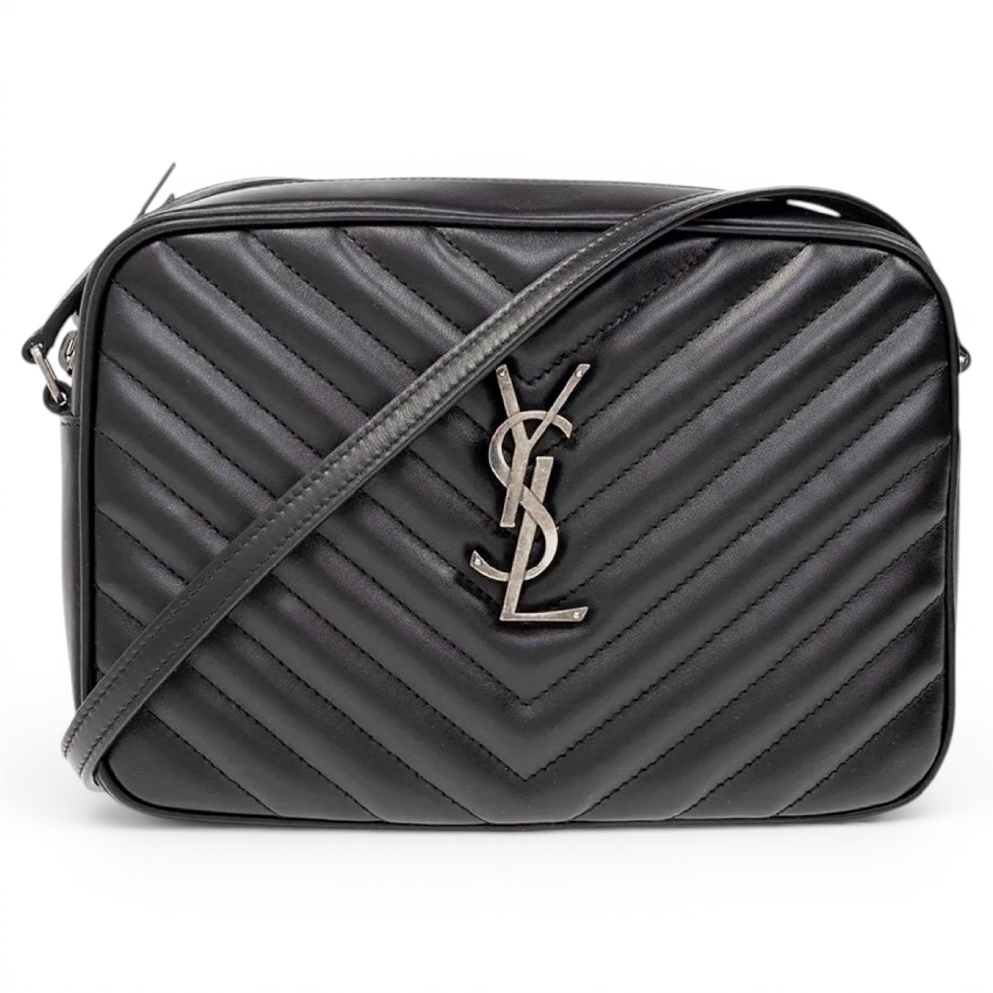 Lou leather crossbody bag