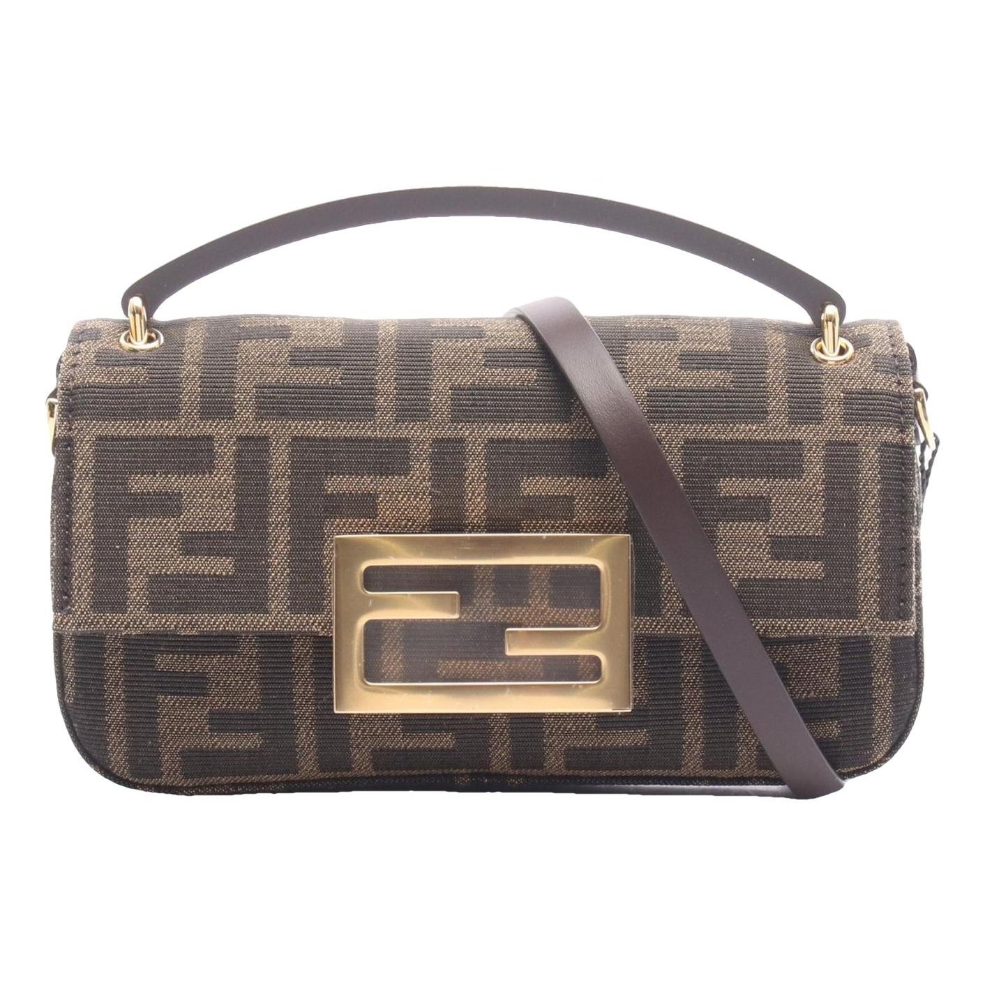 Baguette leather handbag