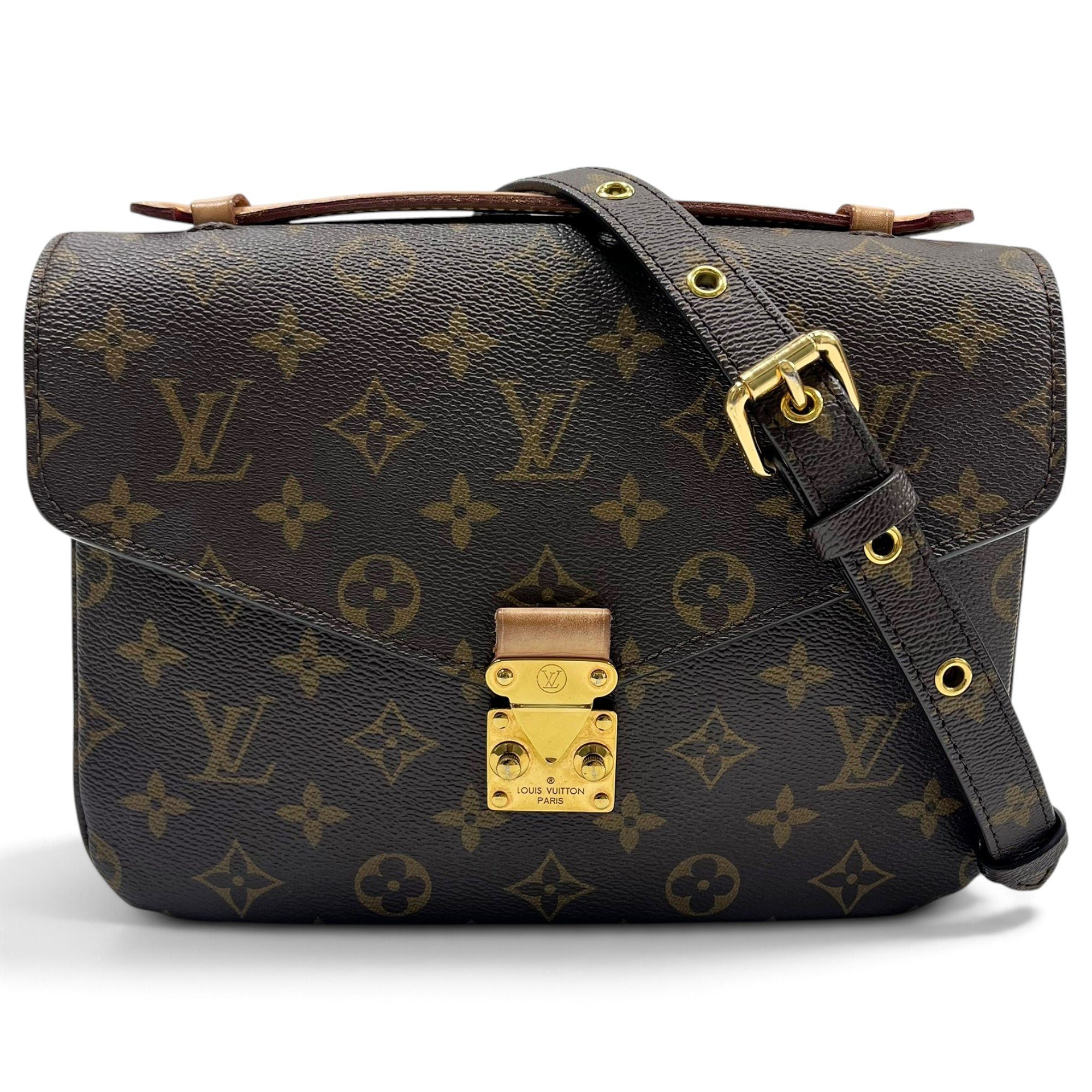 Metis leather handbag