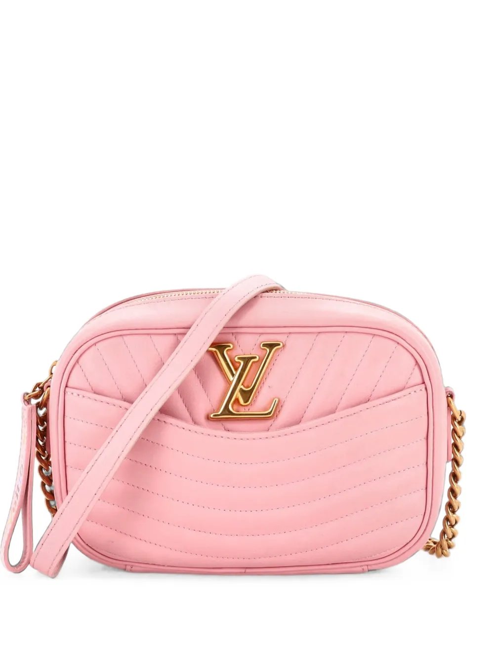 New Wave Camera Bag Quilted Leather crossbody bag
