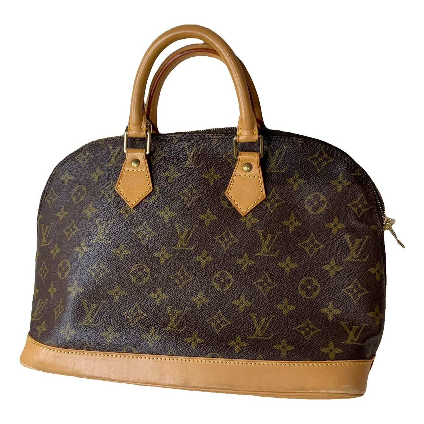 Alma leather handbag