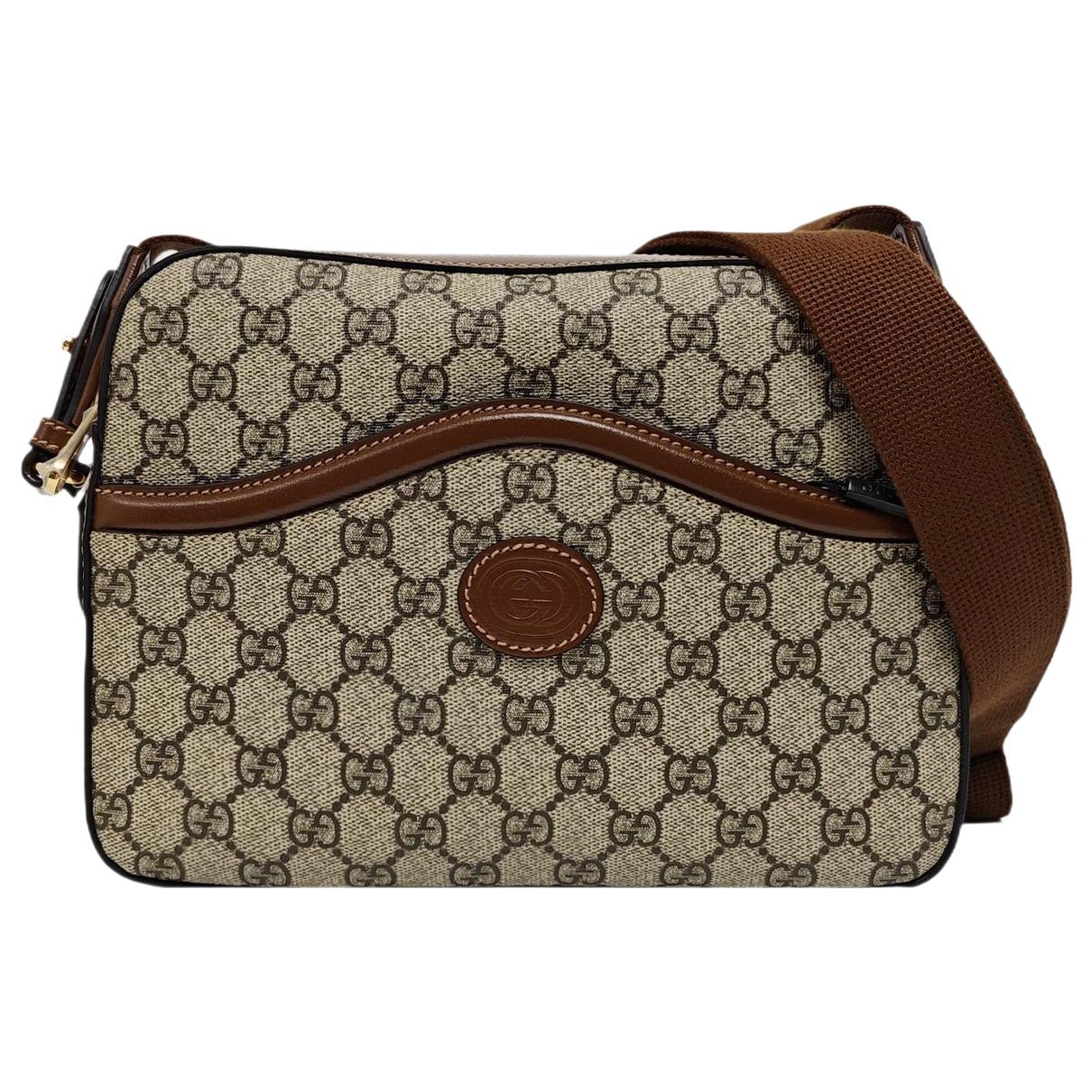 Leather crossbody bag