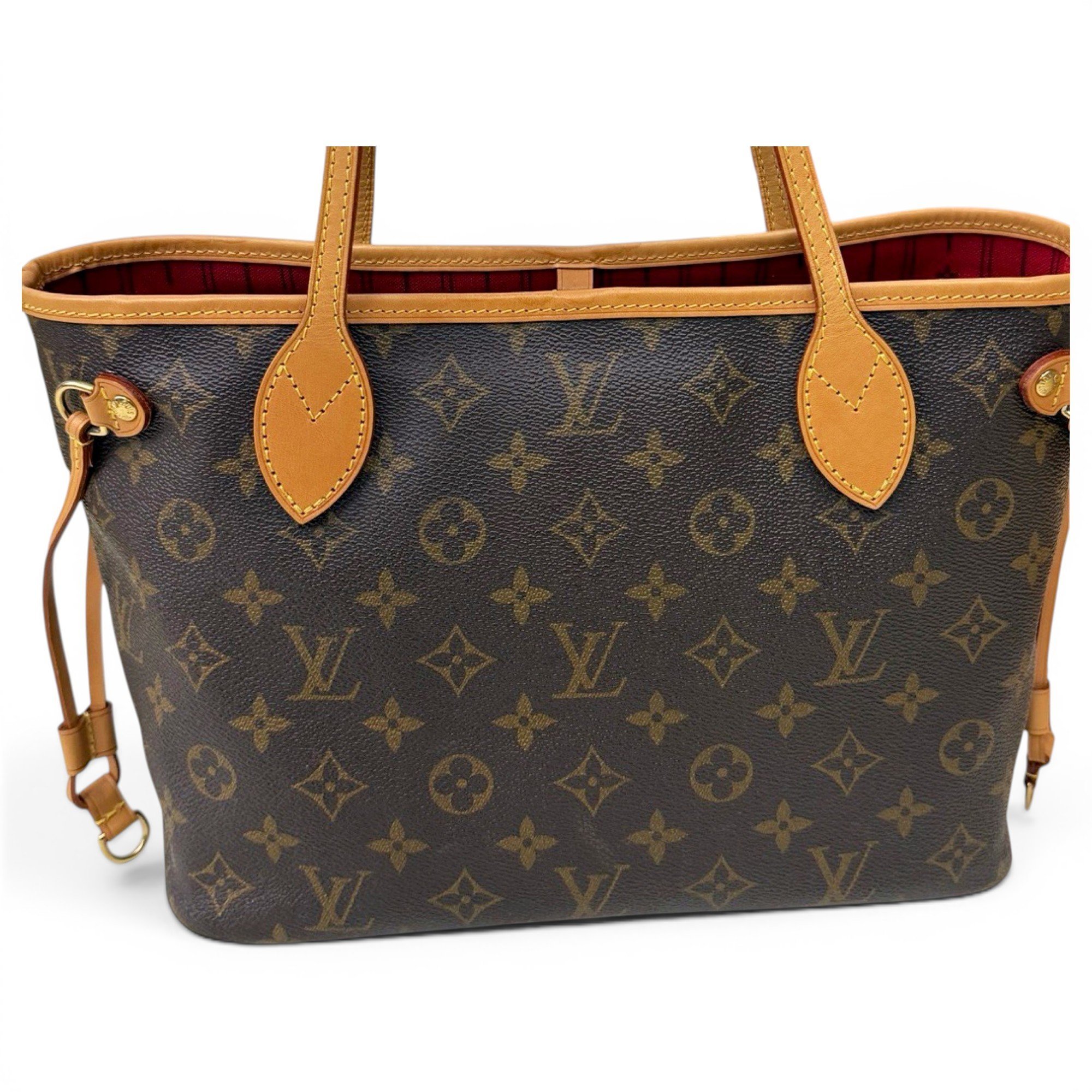 Neverfull leather tote
