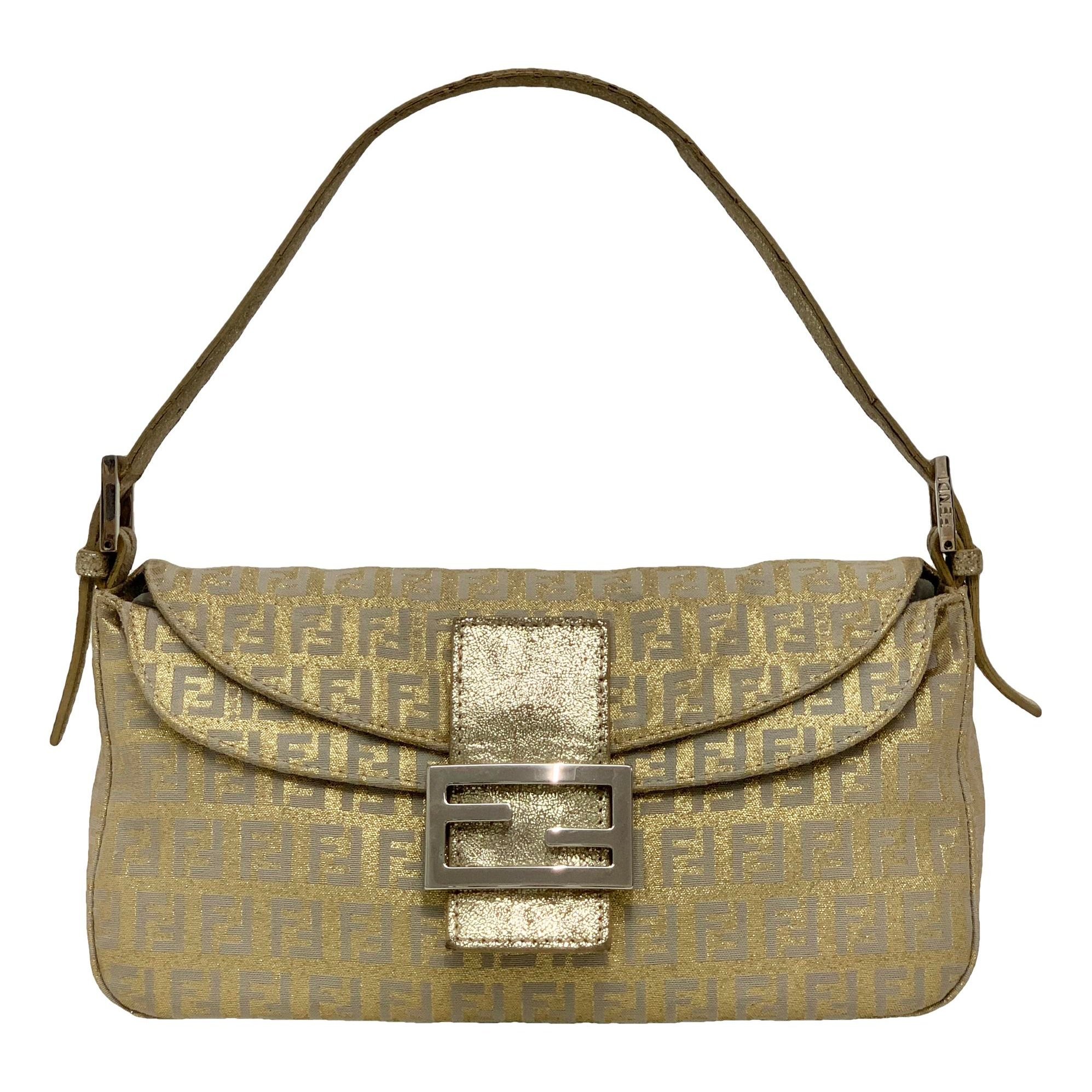 Baguette glitter handbag