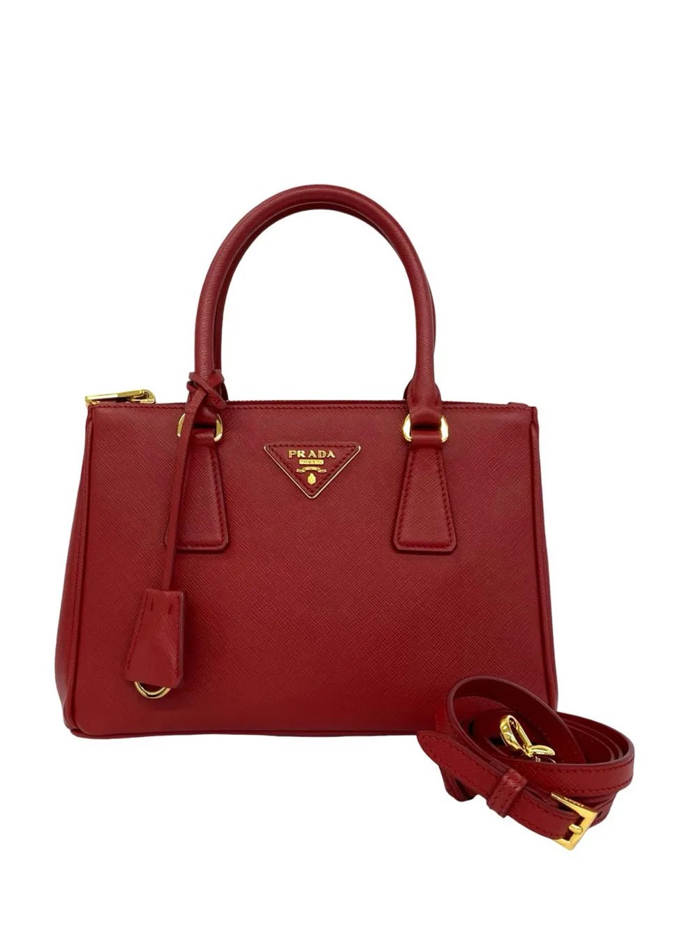 2010-2026 Medium Saffiano Galleria Double Zip satchel
