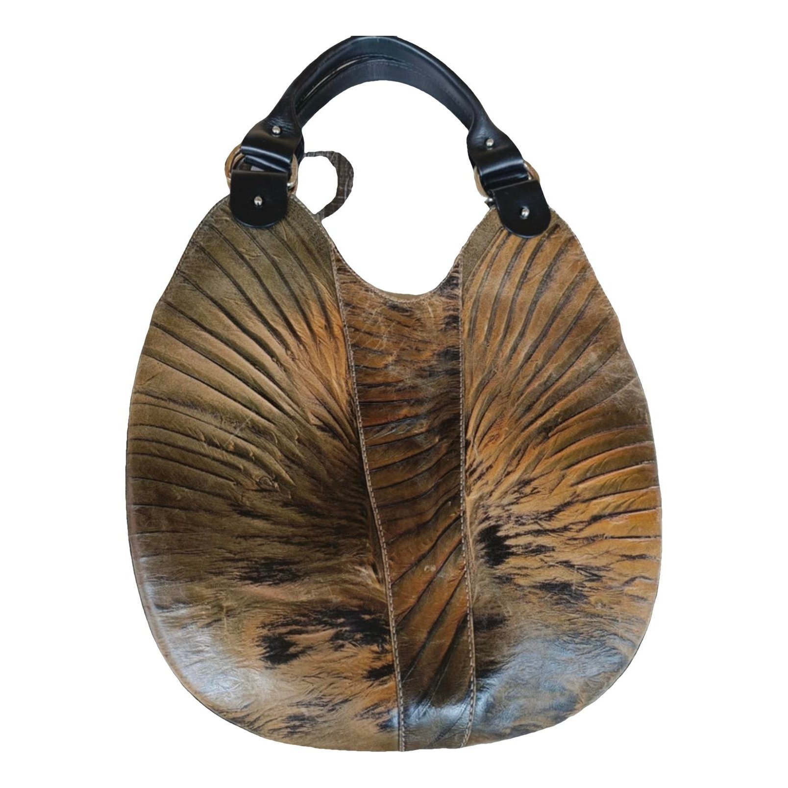 Leather handbag