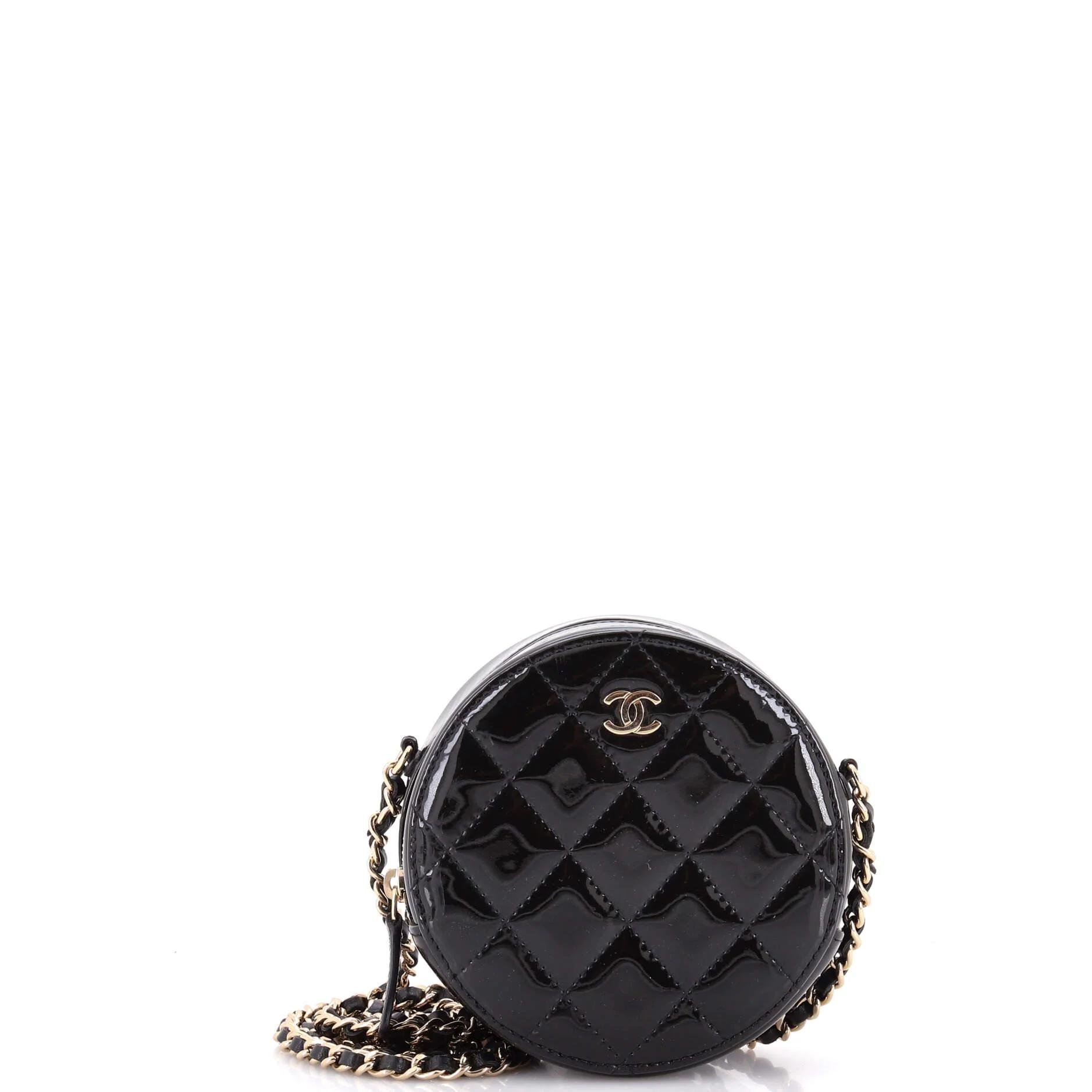 Patent leather crossbody bag