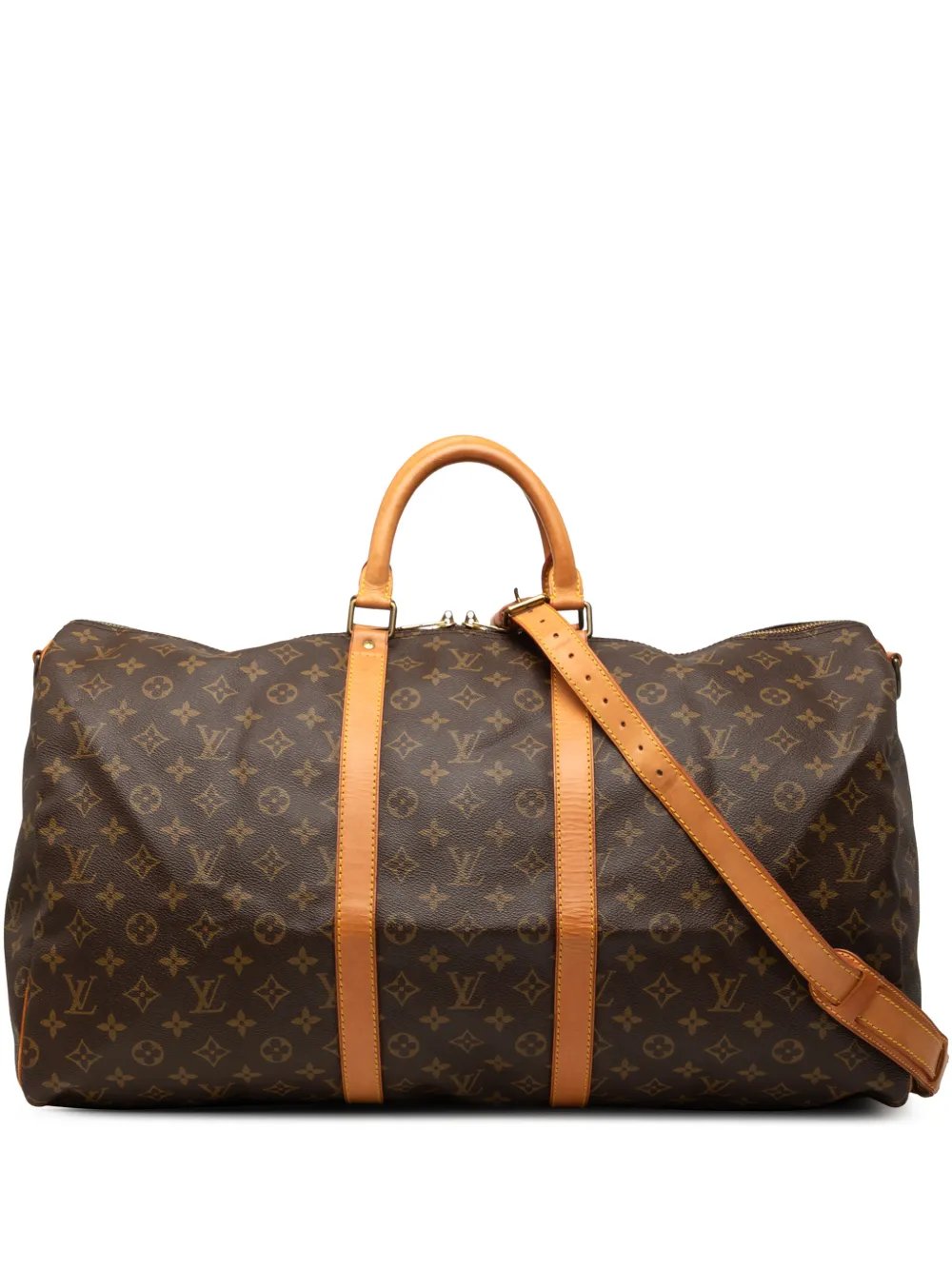 1990 Monogram Keepall Bandouliere 55 travel bag