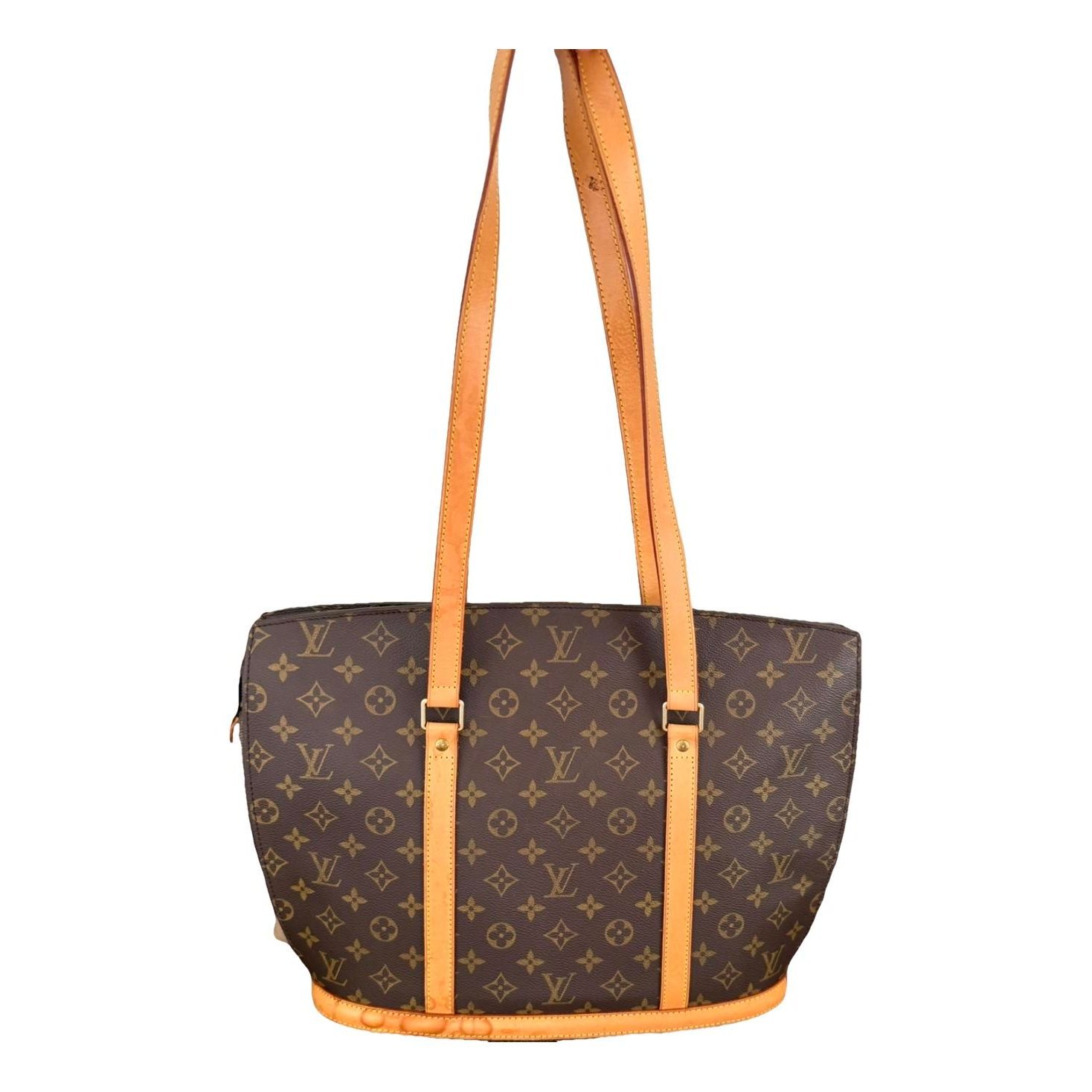 Babylone vintage patent leather tote