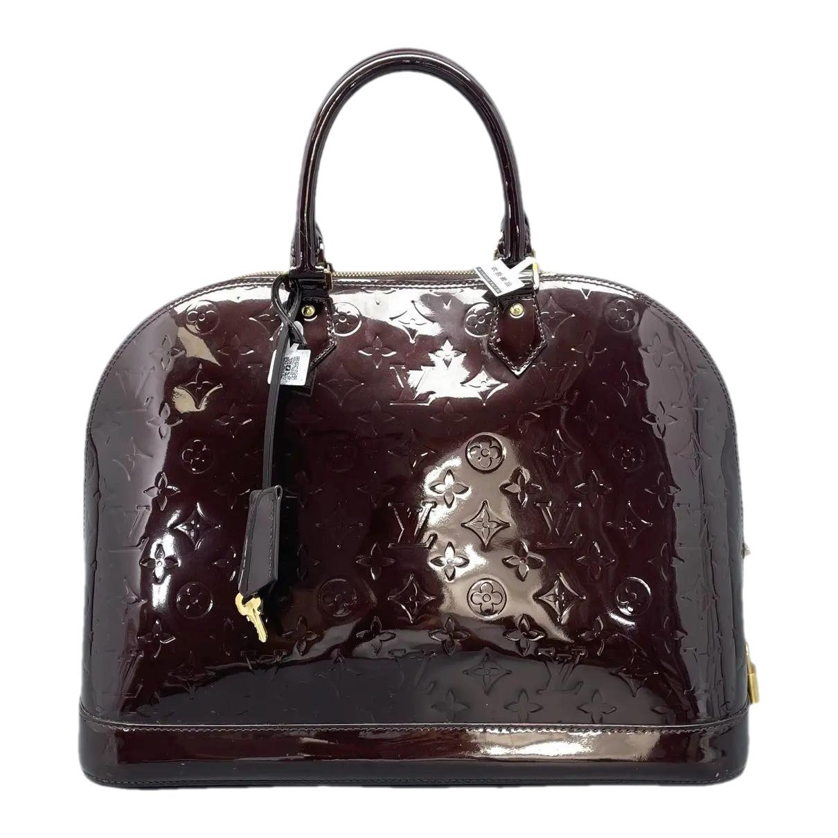 Alma BB patent leather handbag
