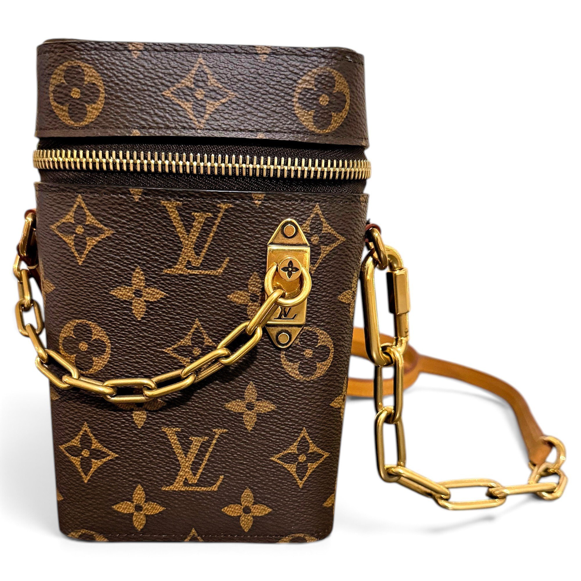 Leather crossbody bag
