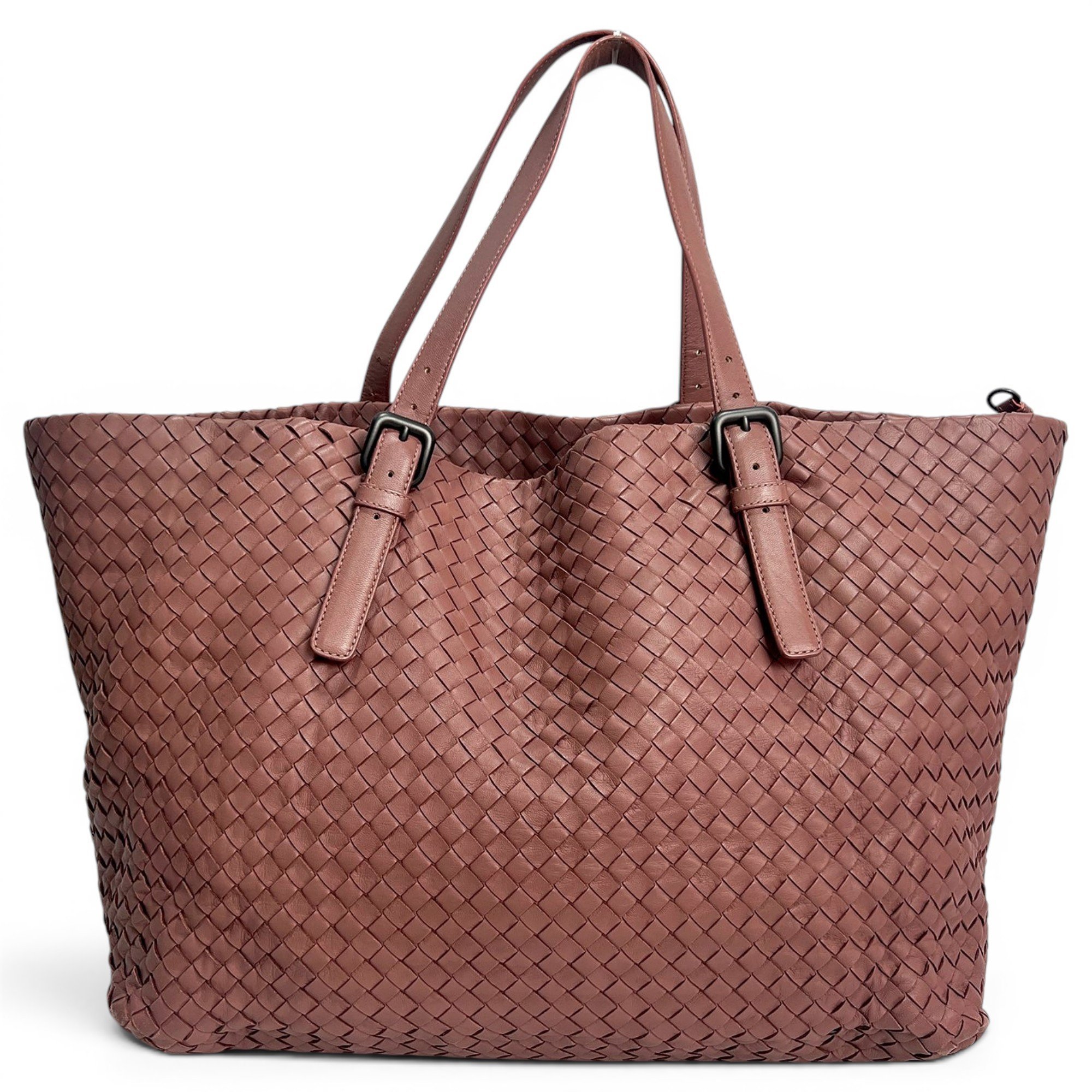 Fourre-Tout leather handbag