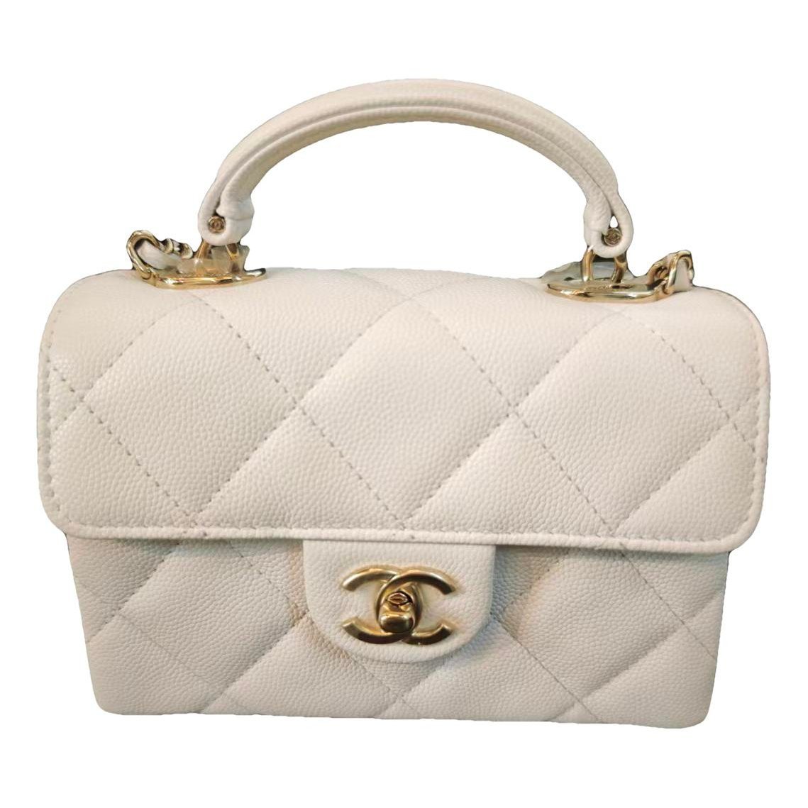 Timeless Classique Top Handle leather handbag