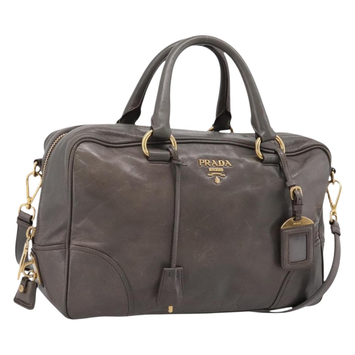 Leather handbag