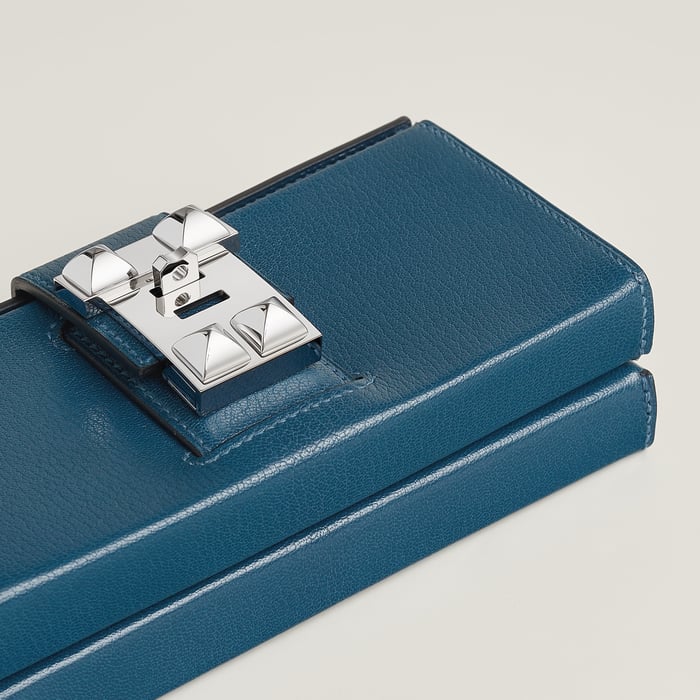Deep Blue Neo Medor Clutch