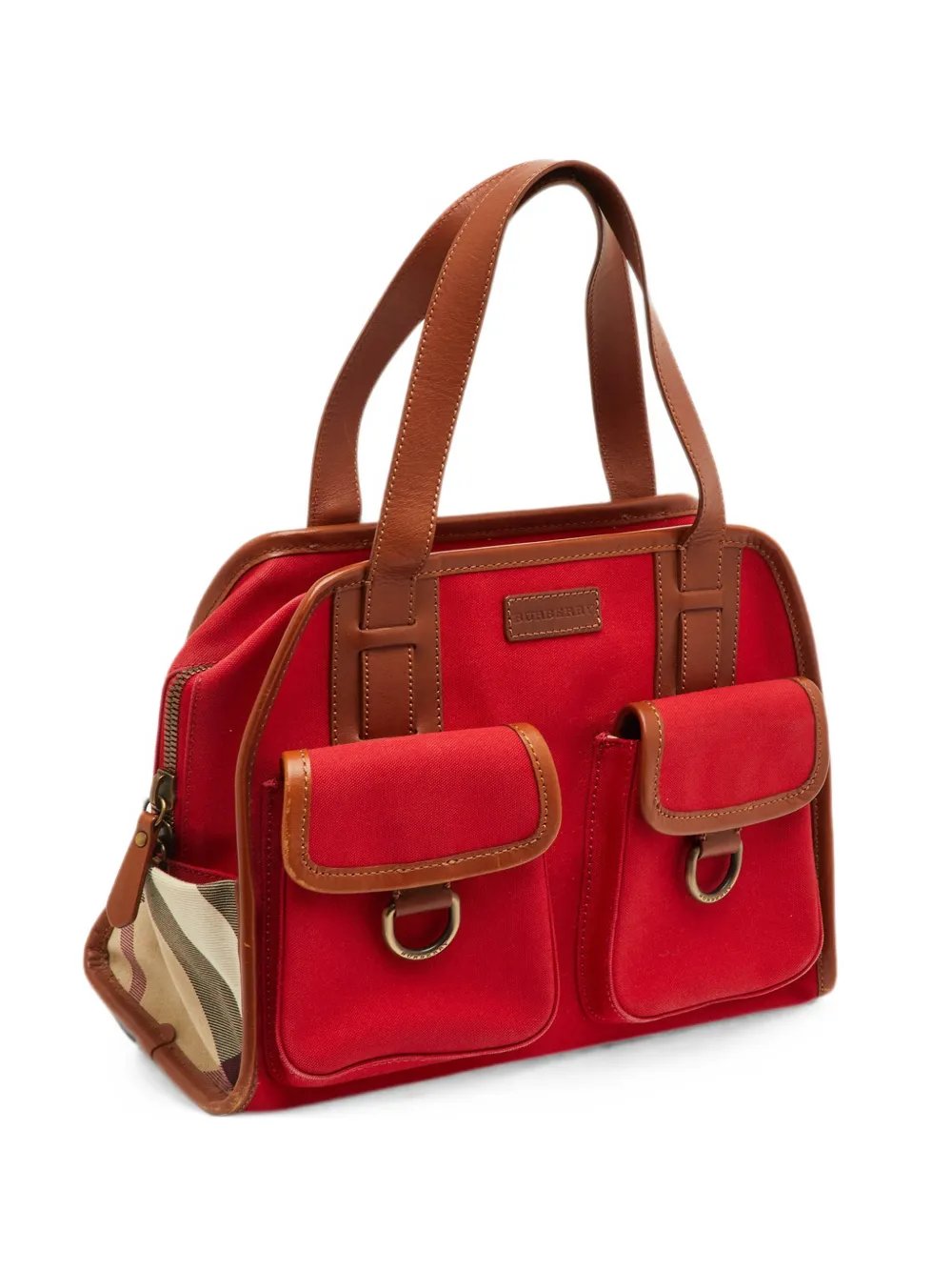 Burberry Nova Check satchel bag