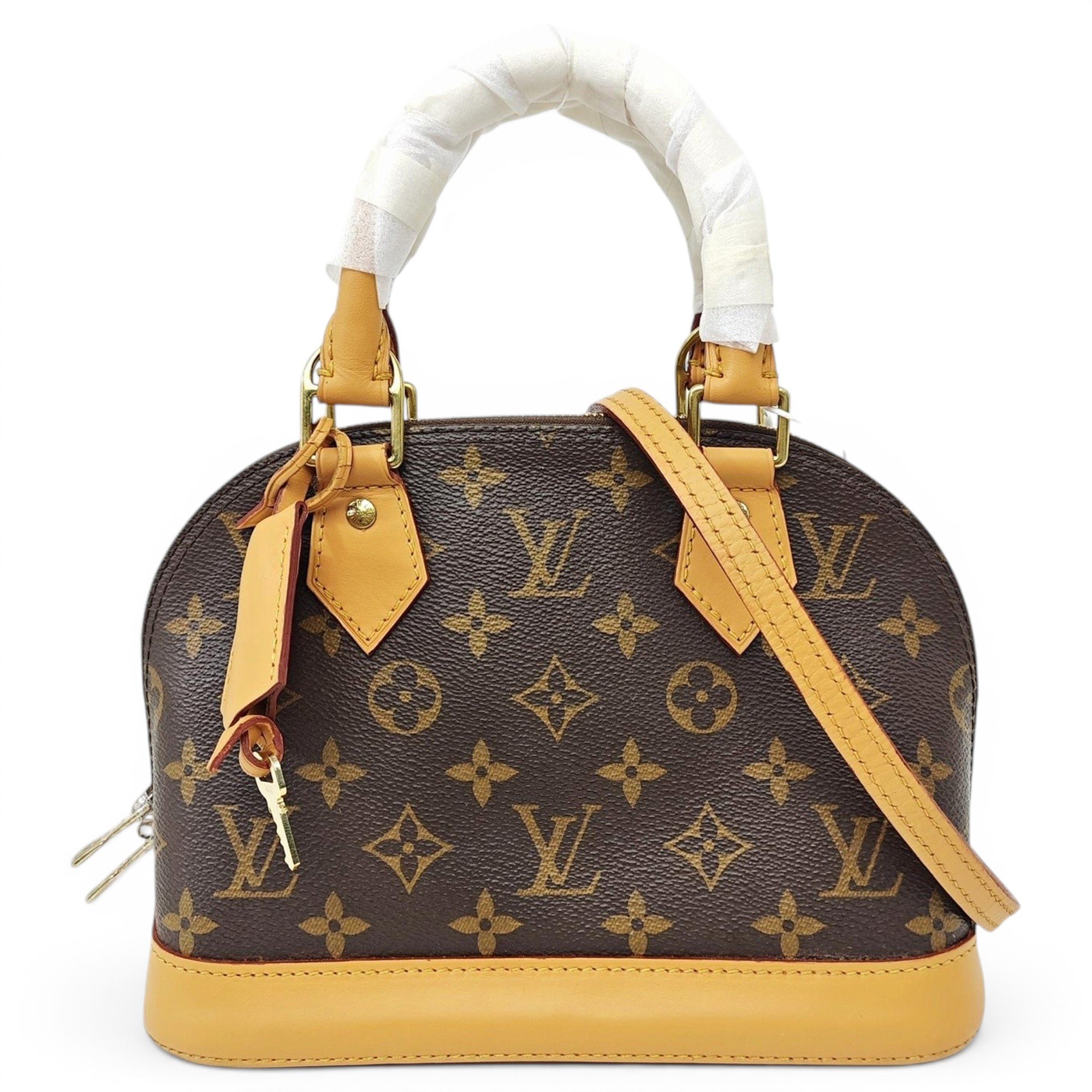 Alma leather handbag