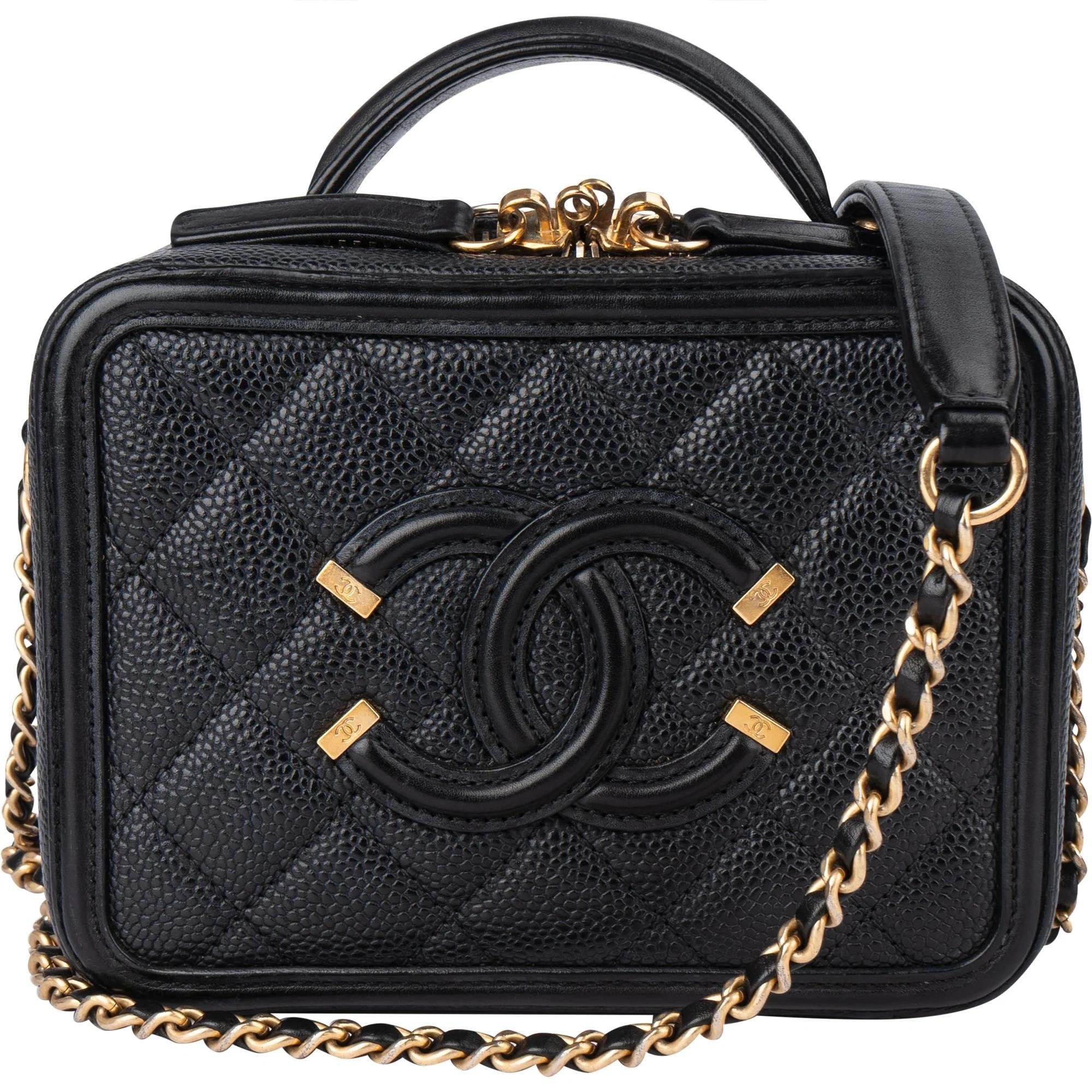 CC Filigree leather handbag